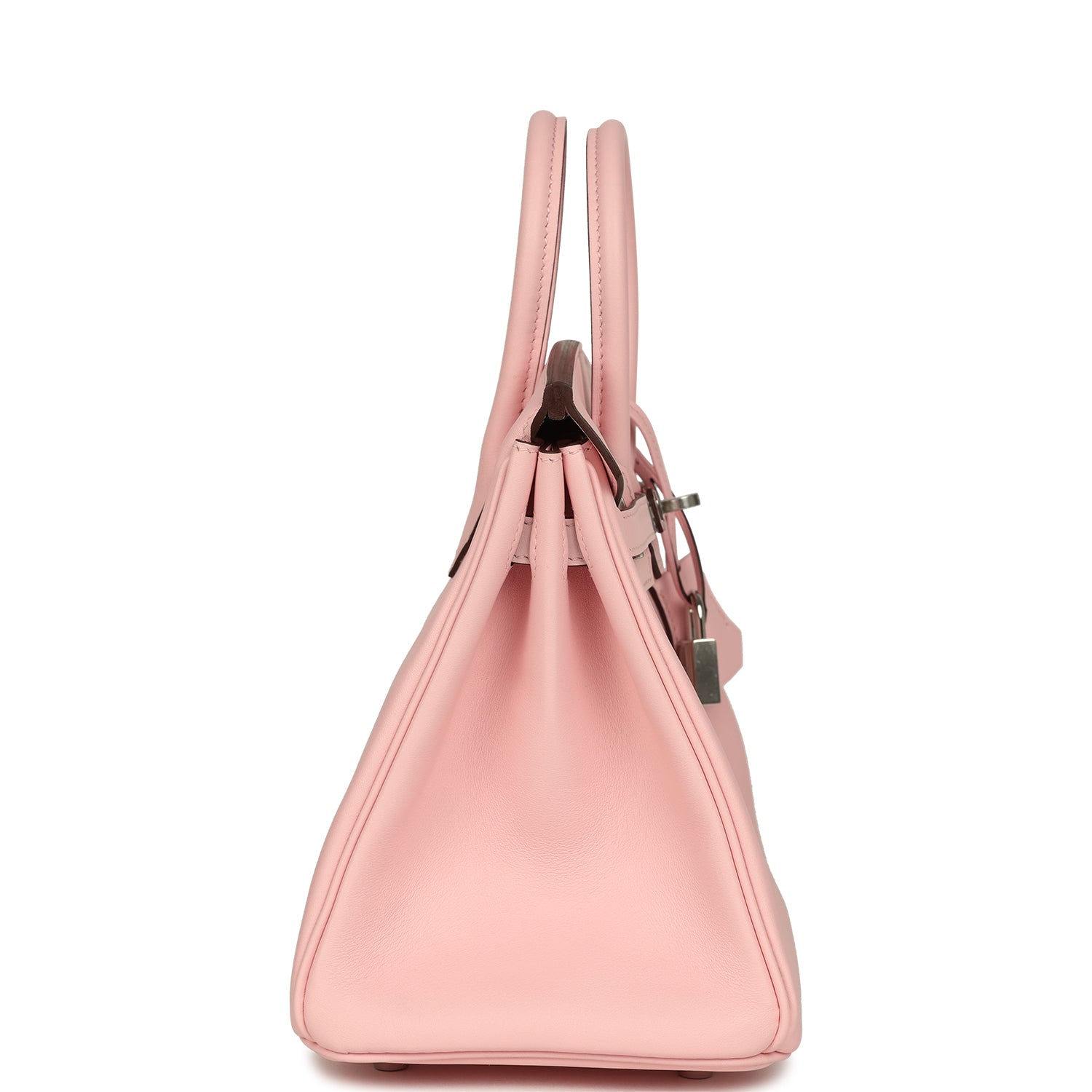 Birkin 25 Rose Sakura Jonathan Palladium Hardware Bag