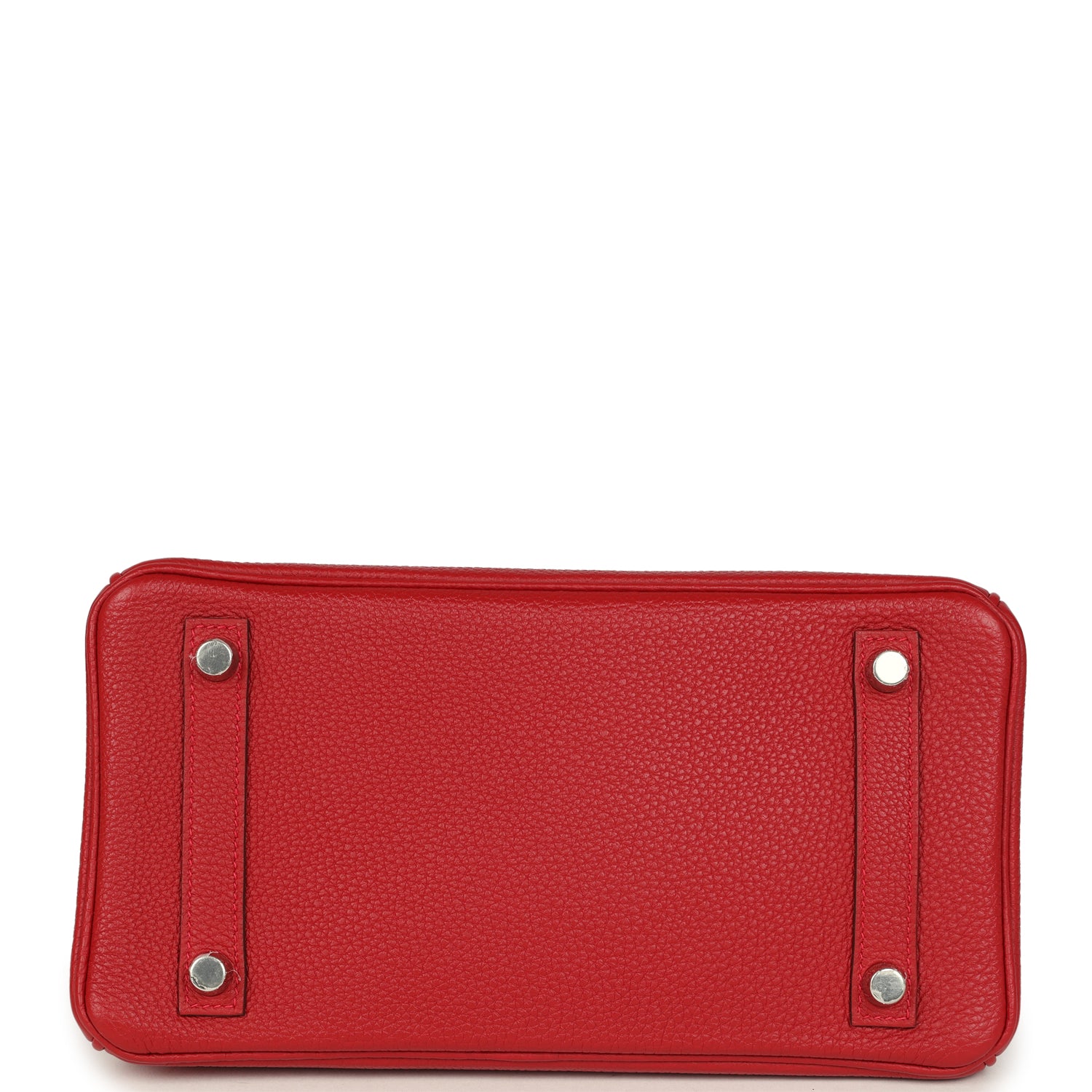 Birkin 25 Rouge Casaque Togo Palladium Hardware Bag