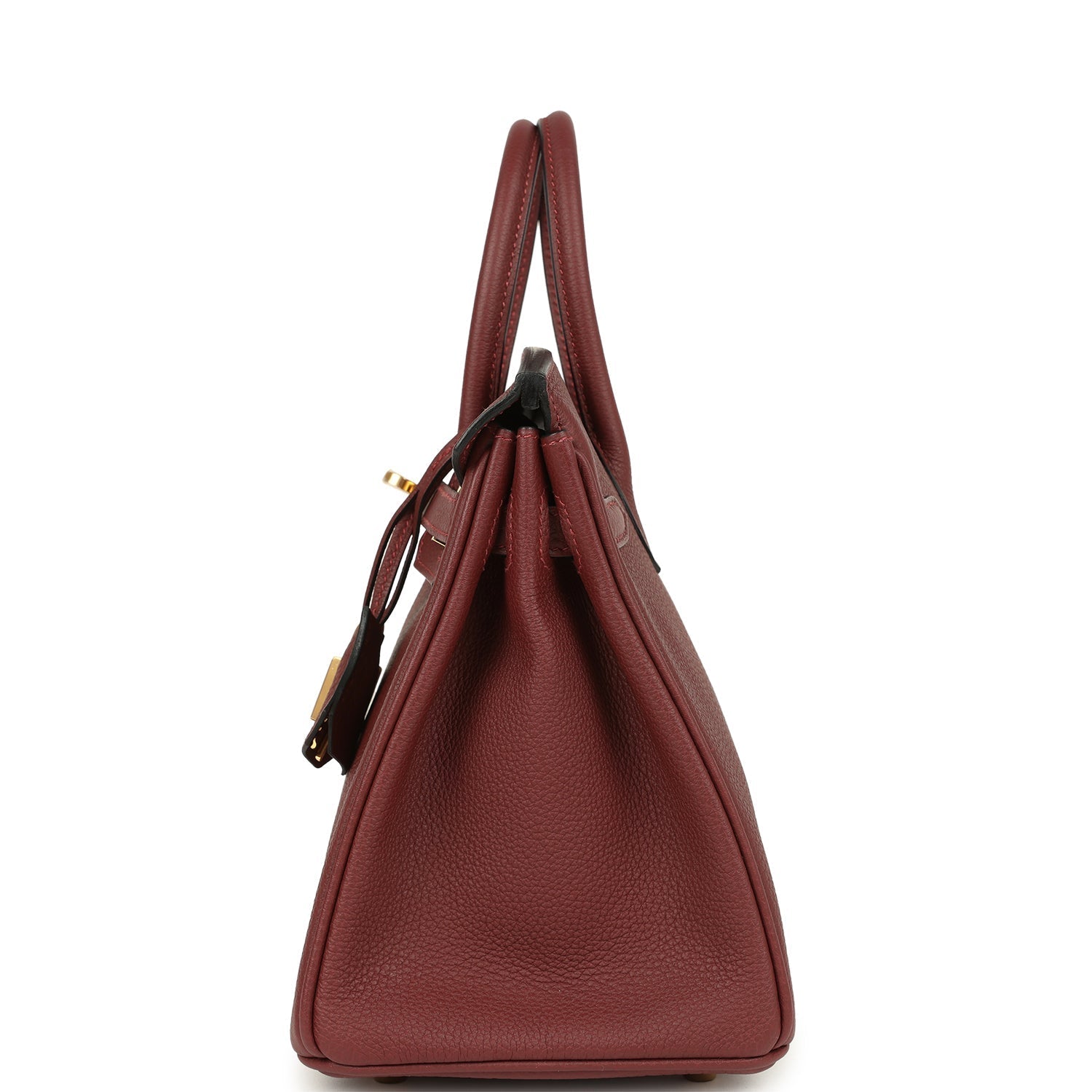Birkin 25 Rouge H Togo Gold Hardware Bag
