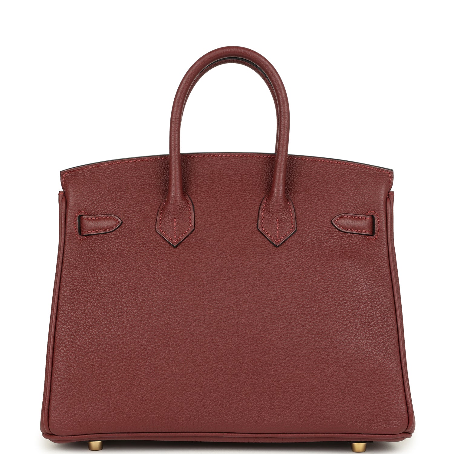Birkin 25 Rouge H Togo Gold Hardware Bag