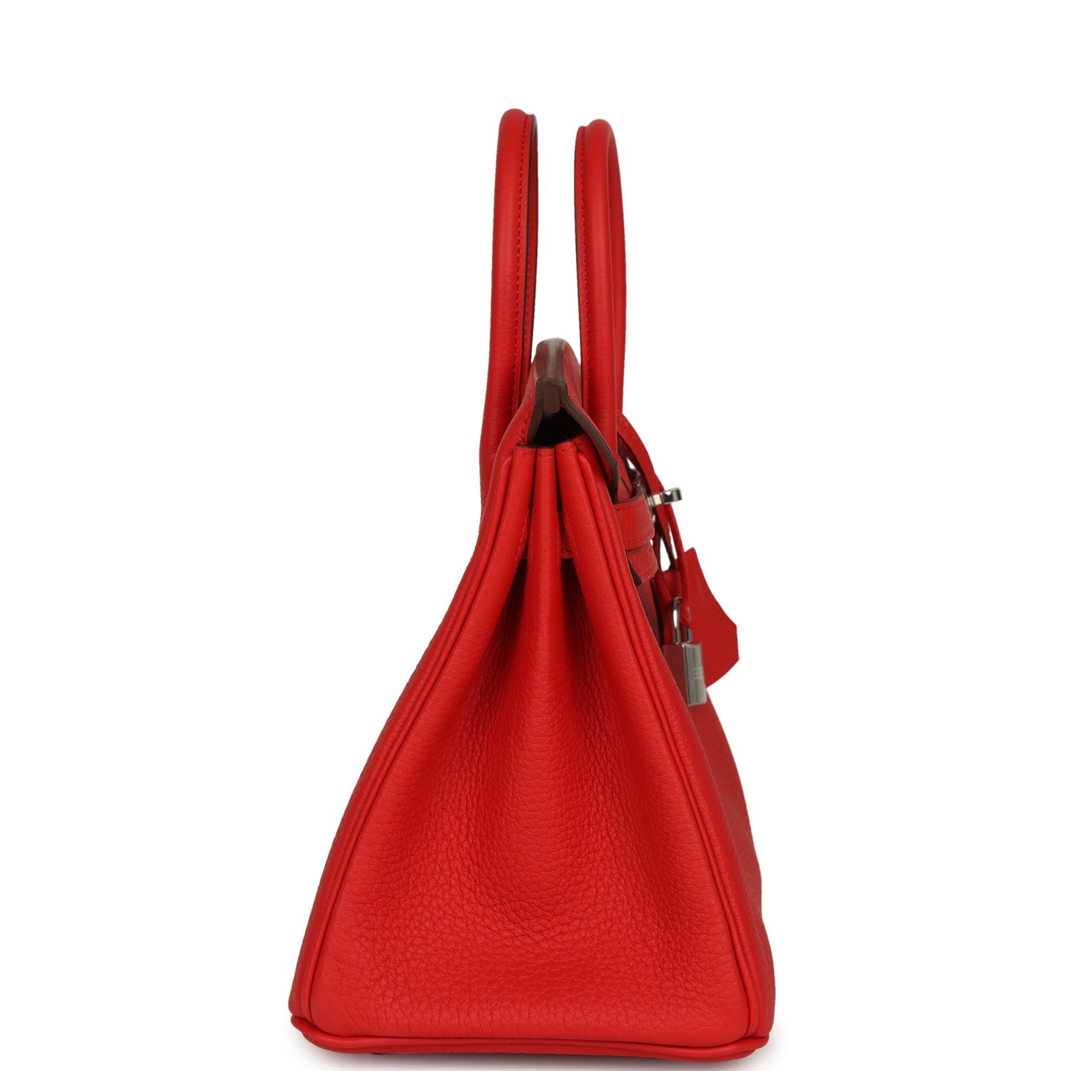 Birkin 25 Rouge Radieux Togo Palladium Hardware Bag