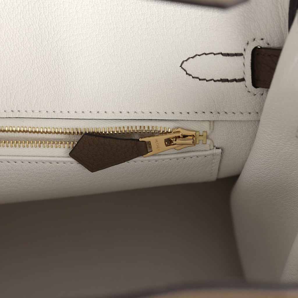 Birkin 25 Toundra Verso Togo Gold Hardware Bag