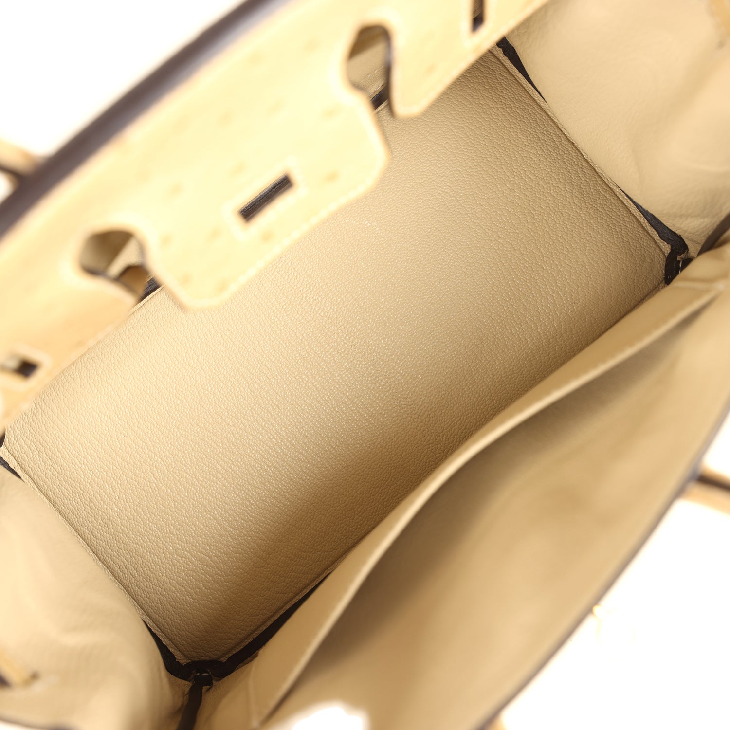 Birkin 25 Trench Ostrich Gold Hardware Bag