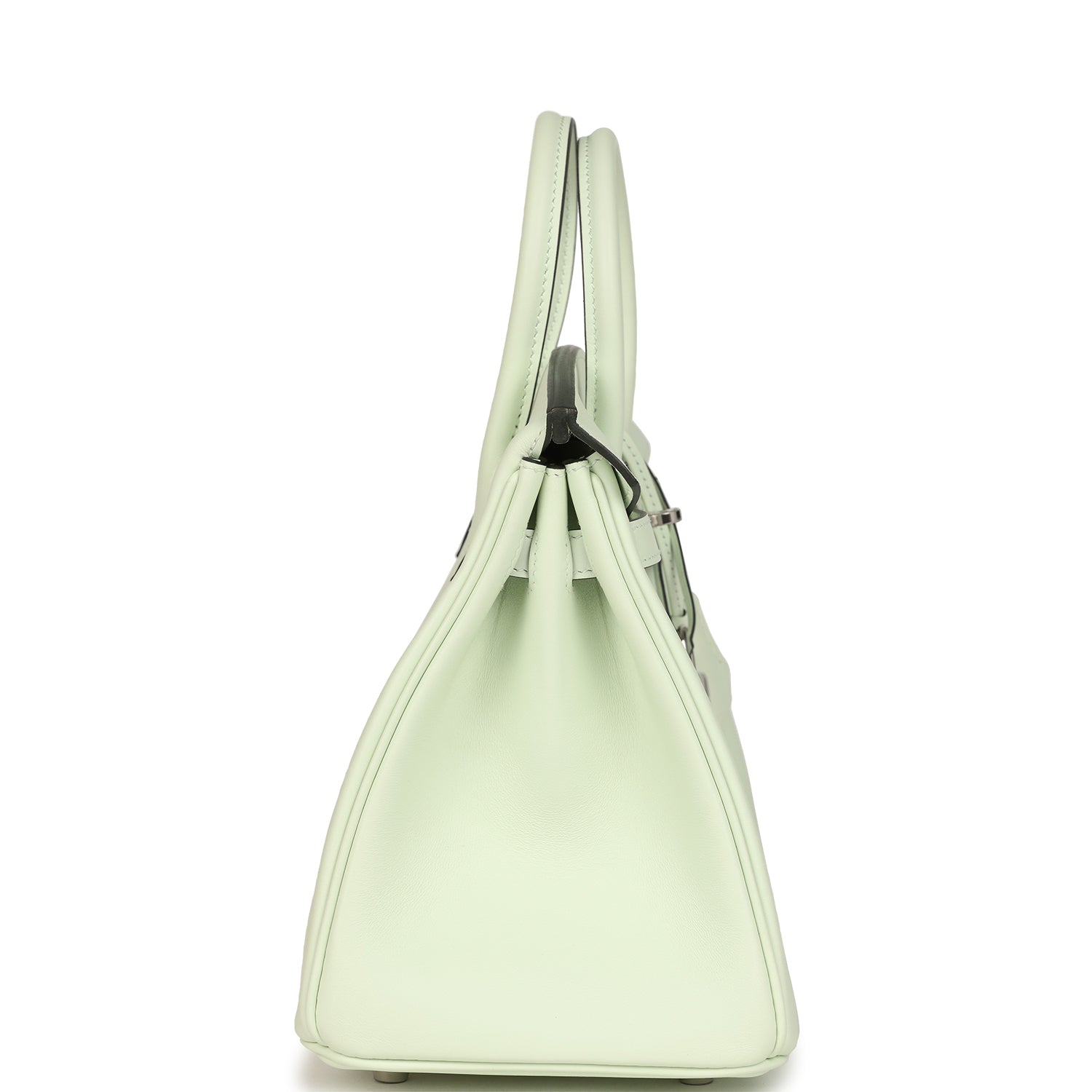 Birkin 25 Vert Fizz Swift Palladium Hardware Bag