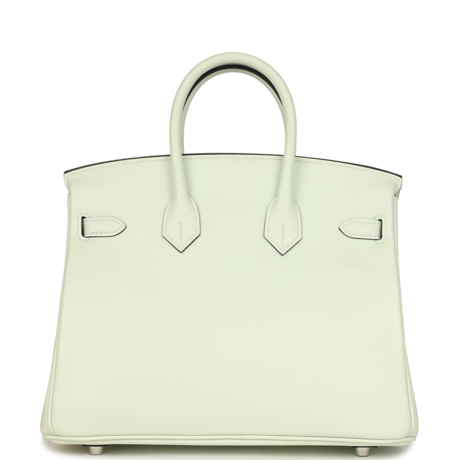 Birkin 25 Vert Fizz Swift Palladium Hardware Bag