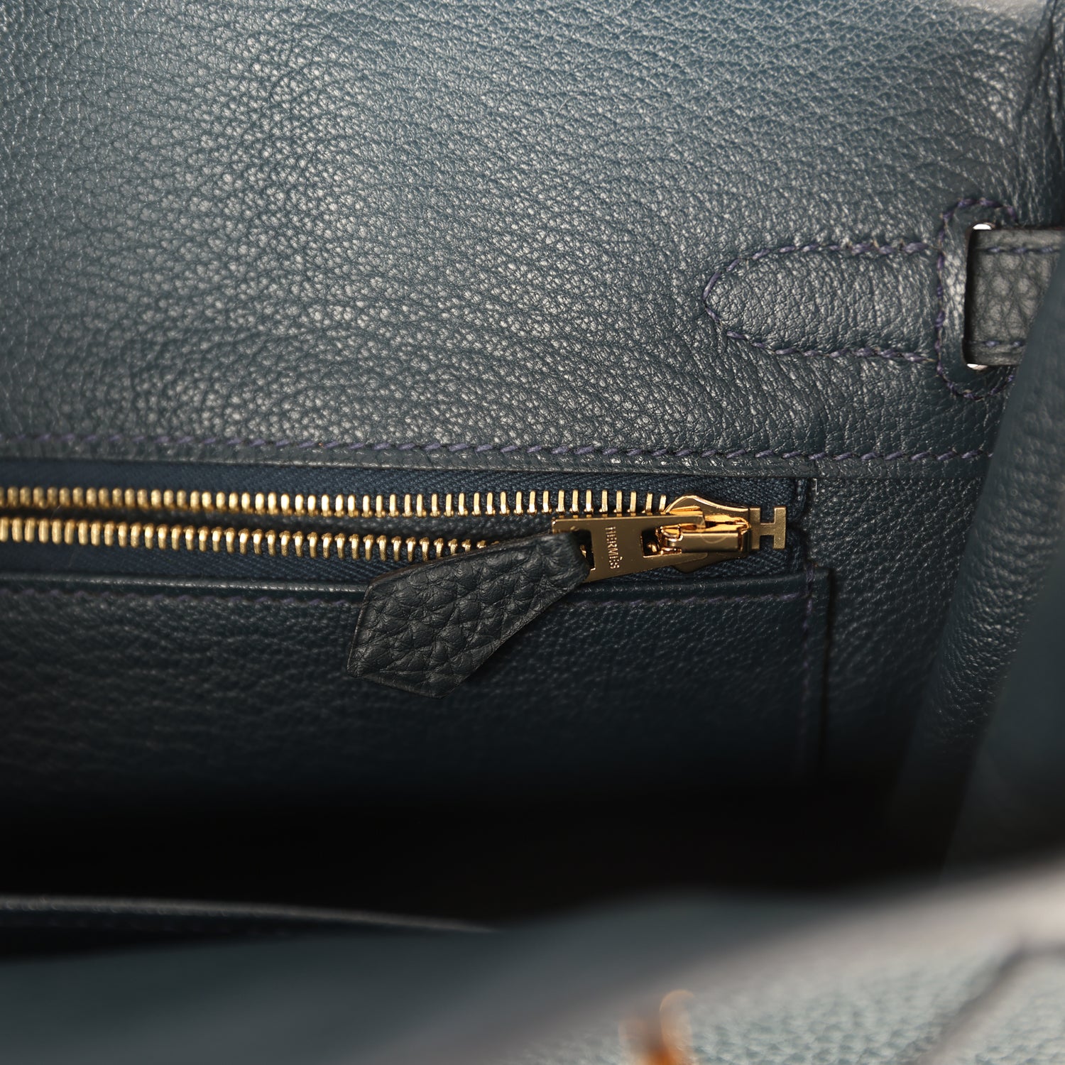 Birkin 25 Vert Rousseau Togo Gold Hardware Bag
