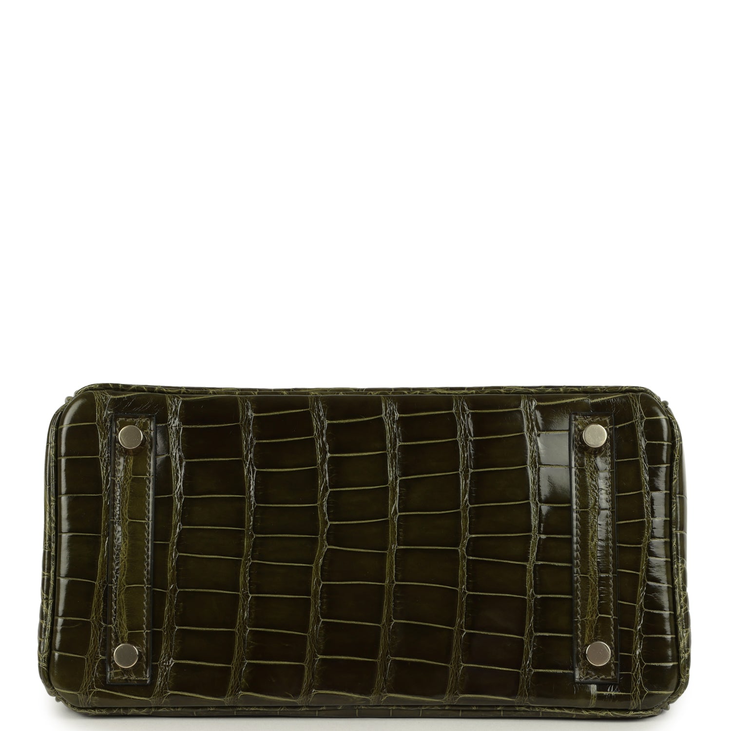 Birkin 25 Vert Veronese Shiny Alligator Gold Hardware Bag