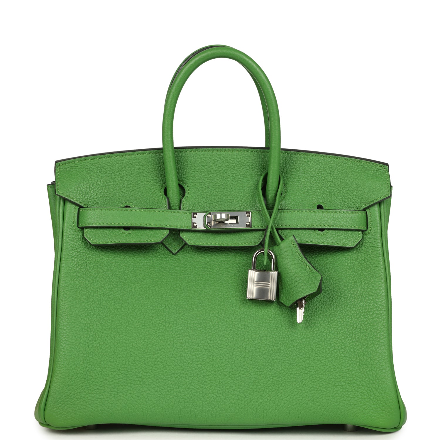 Birkin 25 Vert Yucca Togo Palladium Hardware Bag