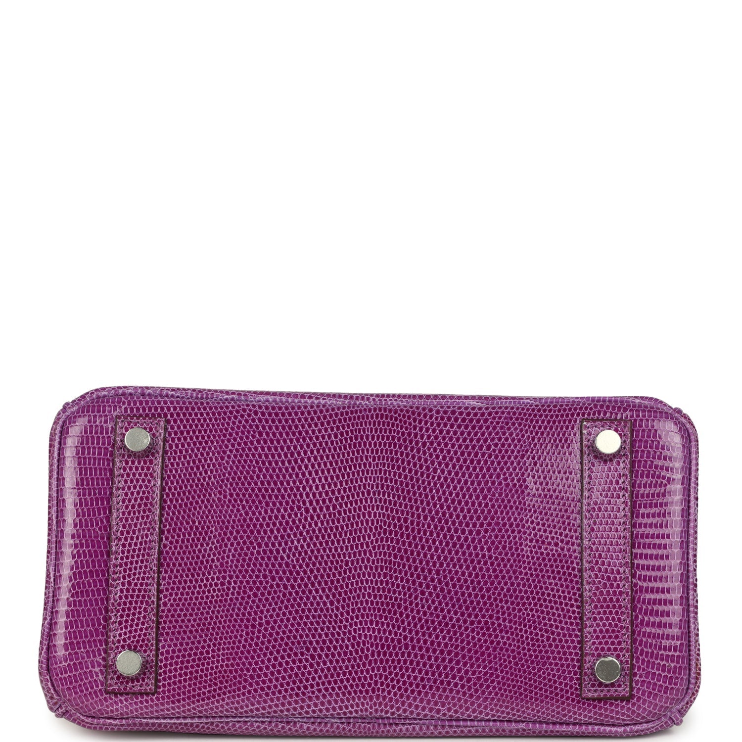 Birkin 25 Violet Varanus Niloticus Lizard Palladium Hardware Bag