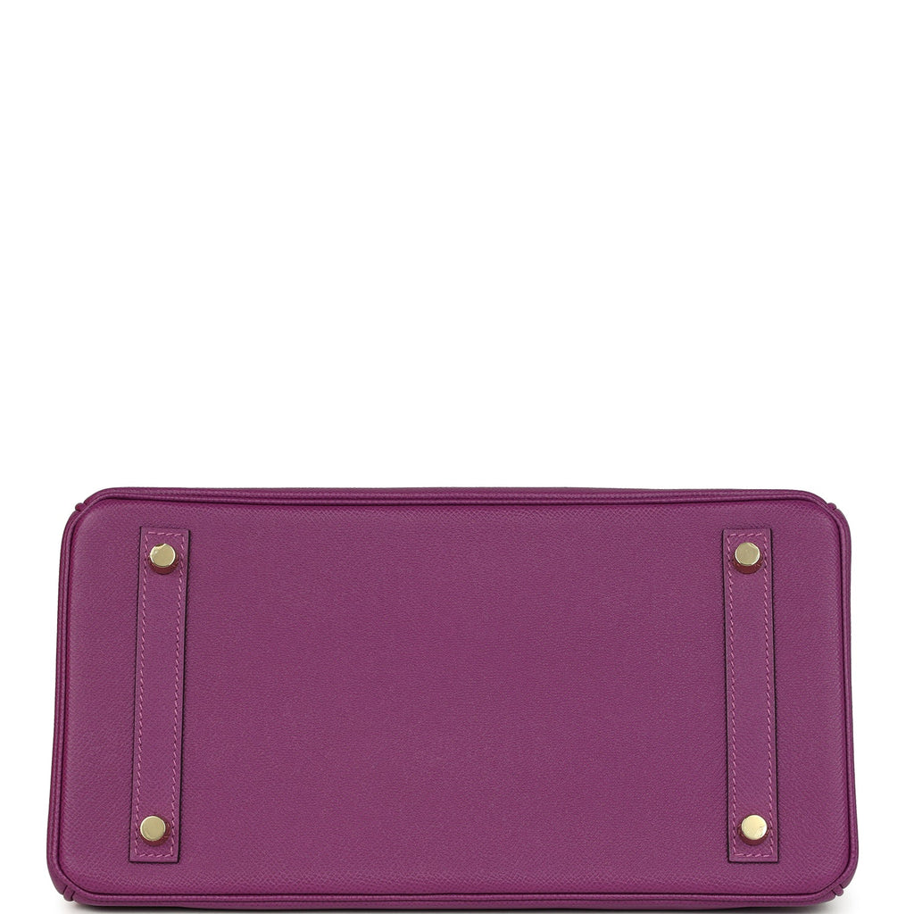 Birkin 30 Anemone Epsom Gold Hardware Bag