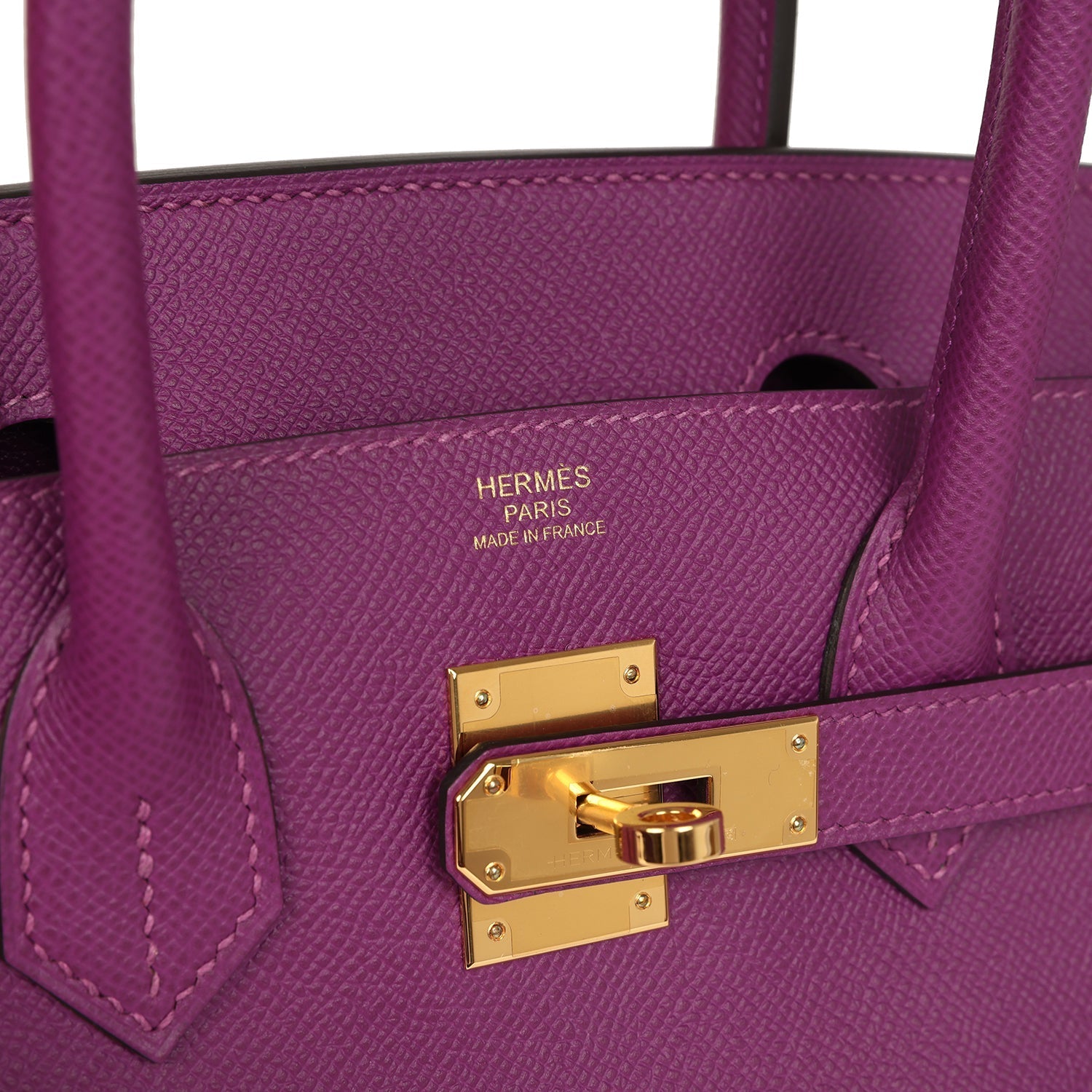 Birkin 30 Anemone Epsom Gold Hardware Bag