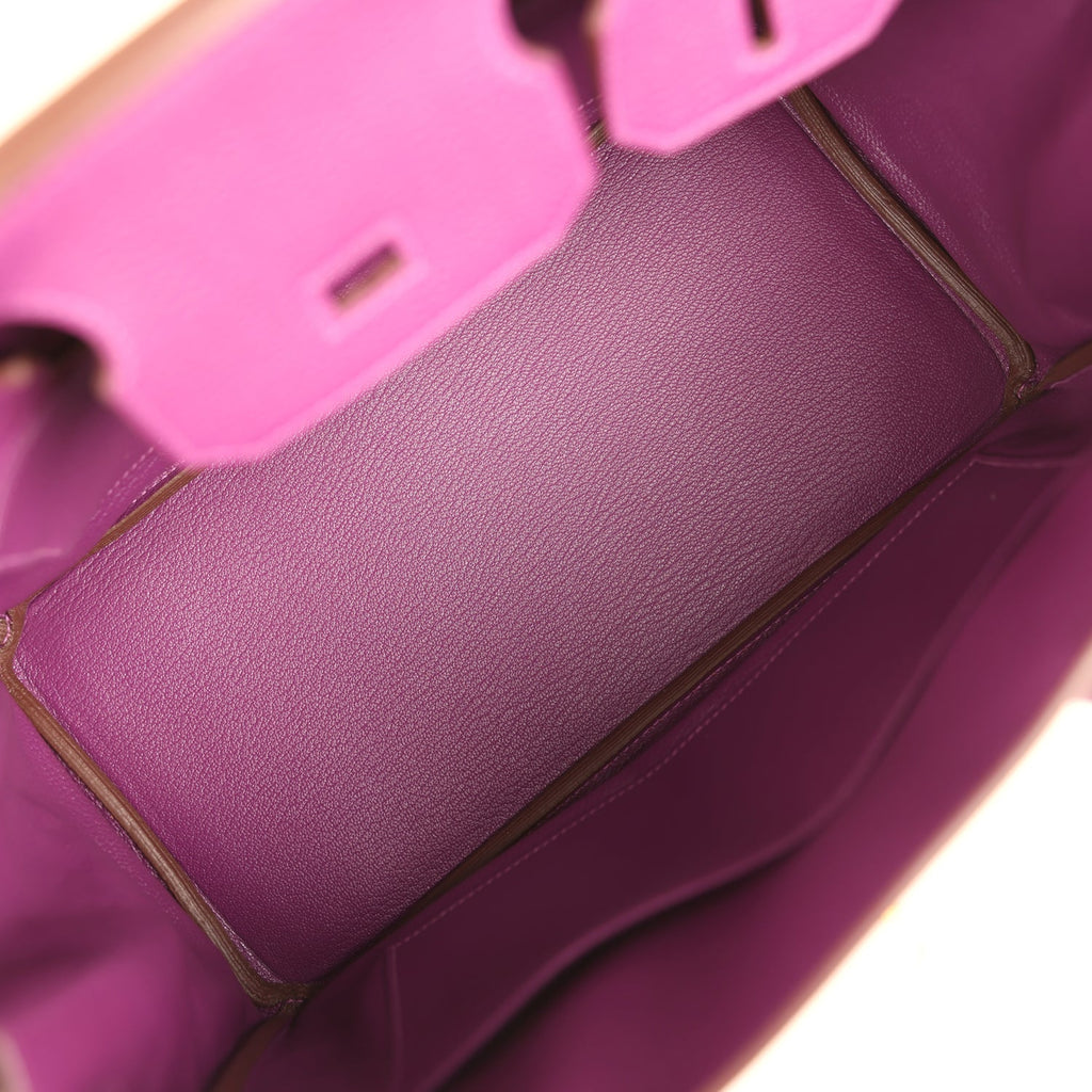 Birkin 30 Anemone Togo Gold Hardware Bag
