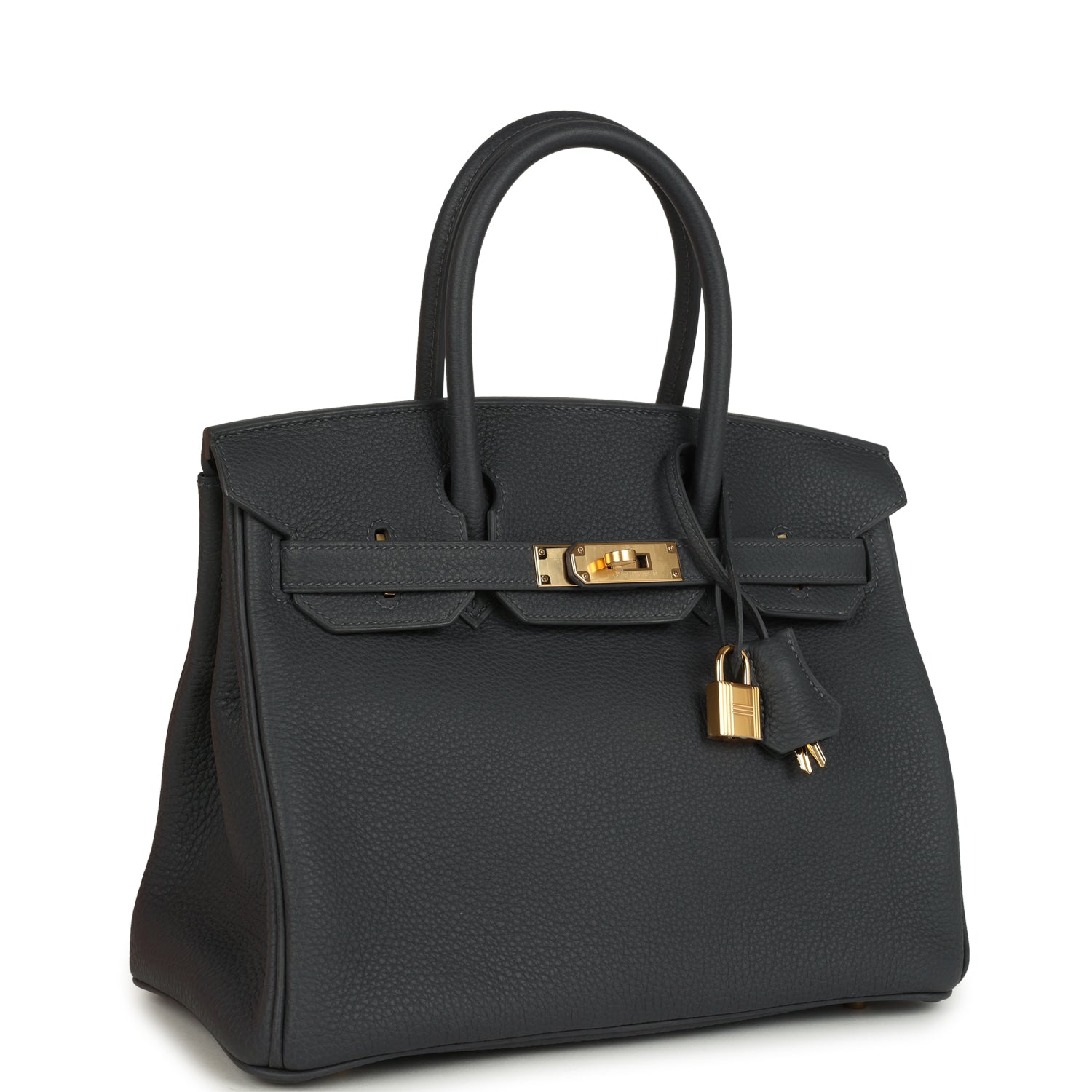Birkin 30 Ardoise Togo Gold Hardware Bag