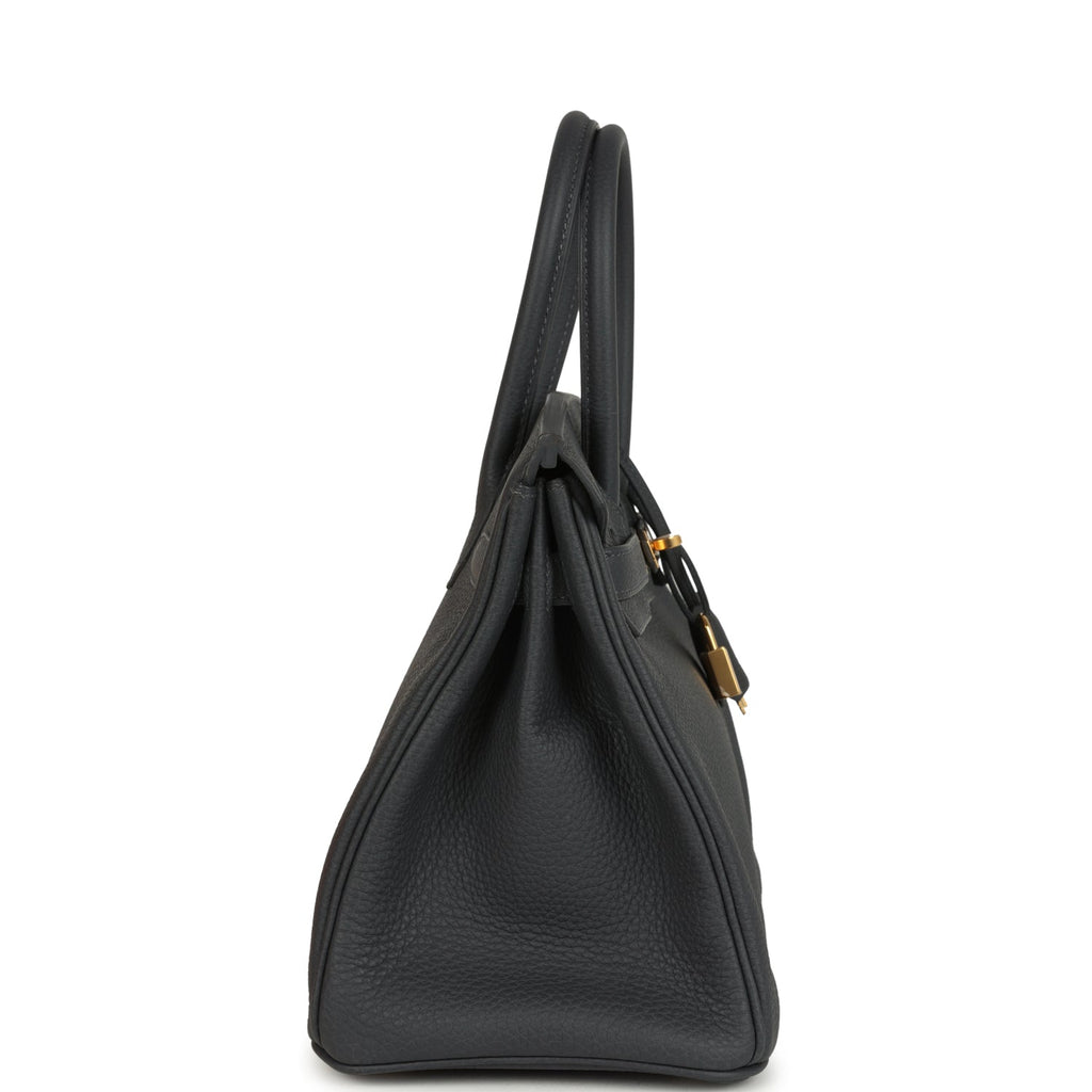 Birkin 30 Ardoise Togo Gold Hardware Bag