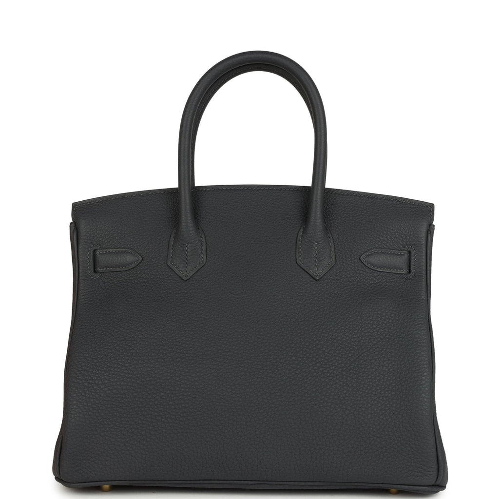 Birkin 30 Ardoise Togo Gold Hardware Bag