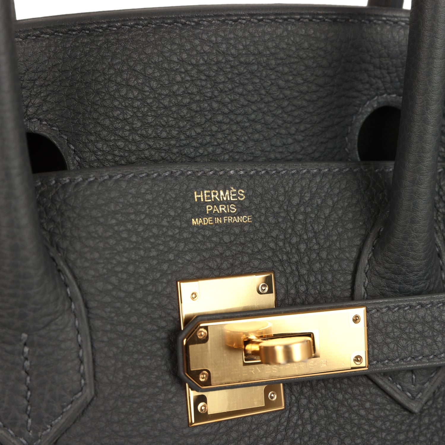 Birkin 30 Ardoise Togo Gold Hardware Bag