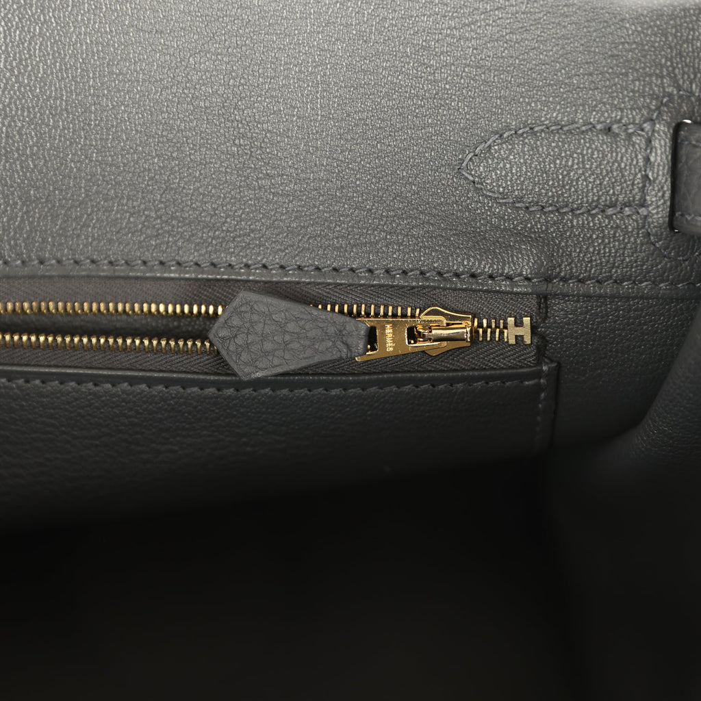 Birkin 30 Ardoise Togo Gold Hardware Bag