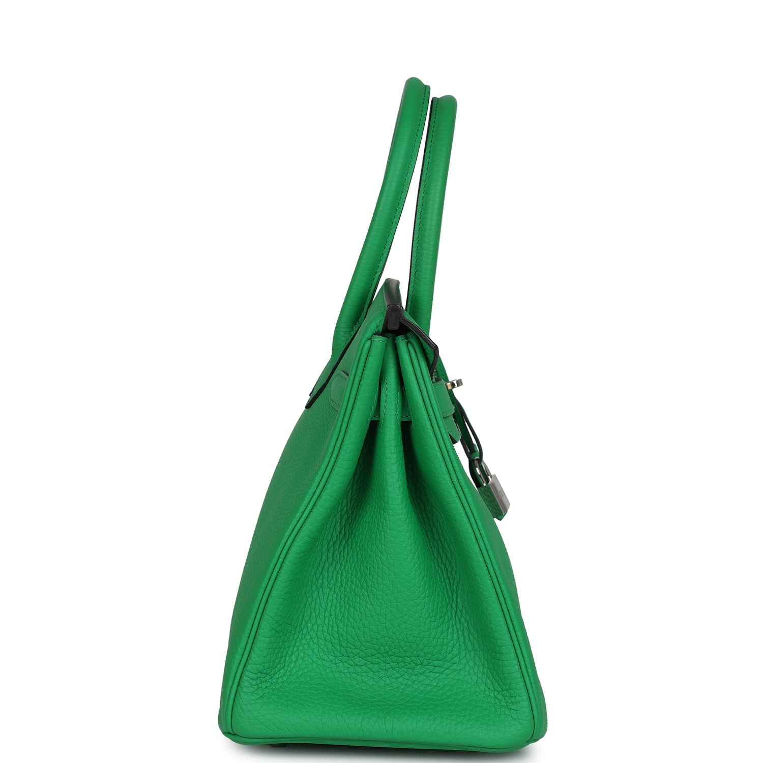 Birkin 30 Bambou Clemence Palladium Hardware Bag