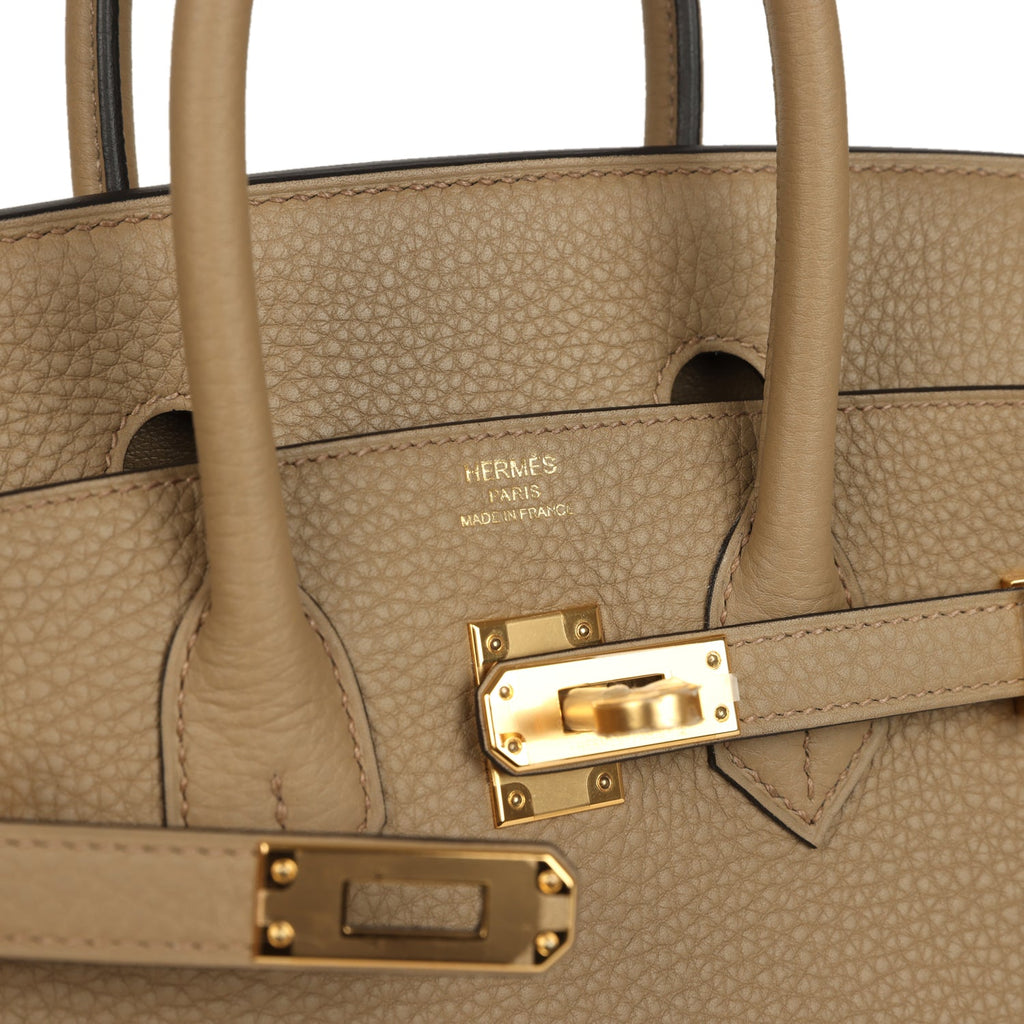 Birkin 30 Beige Marfa Togo Gold Hardware Bag