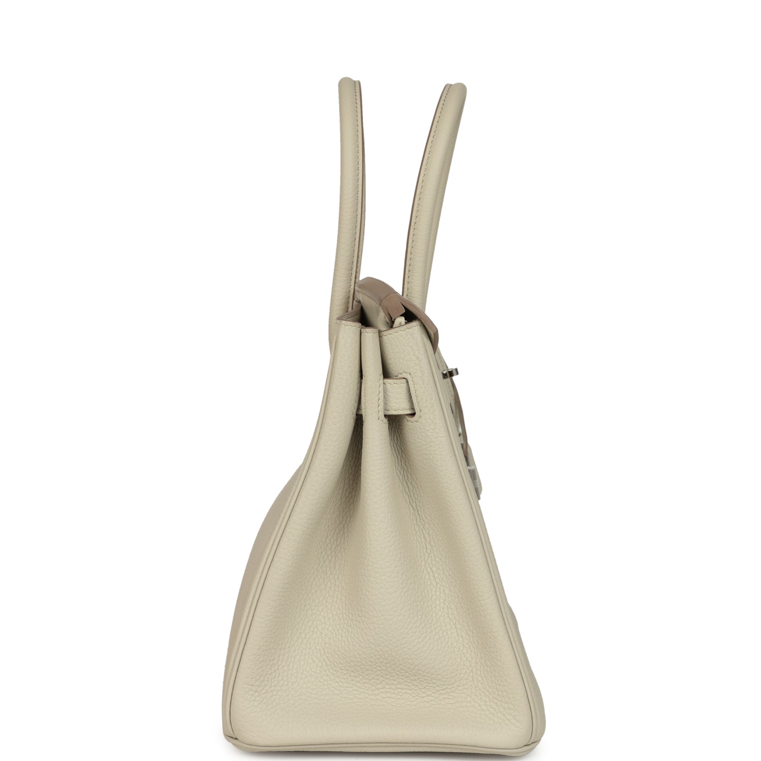 Birkin 30 Beton Togo and Swift Palladium Hardware Bag