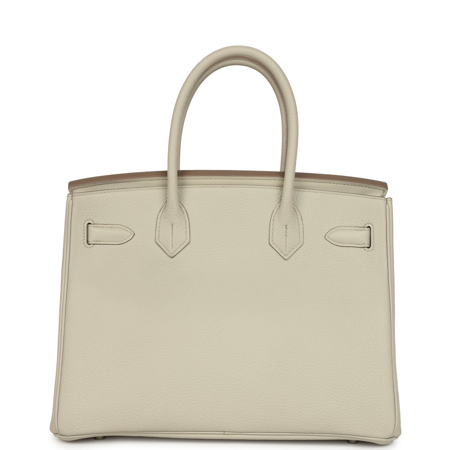 Birkin 30 Beton Togo and Swift Palladium Hardware Bag