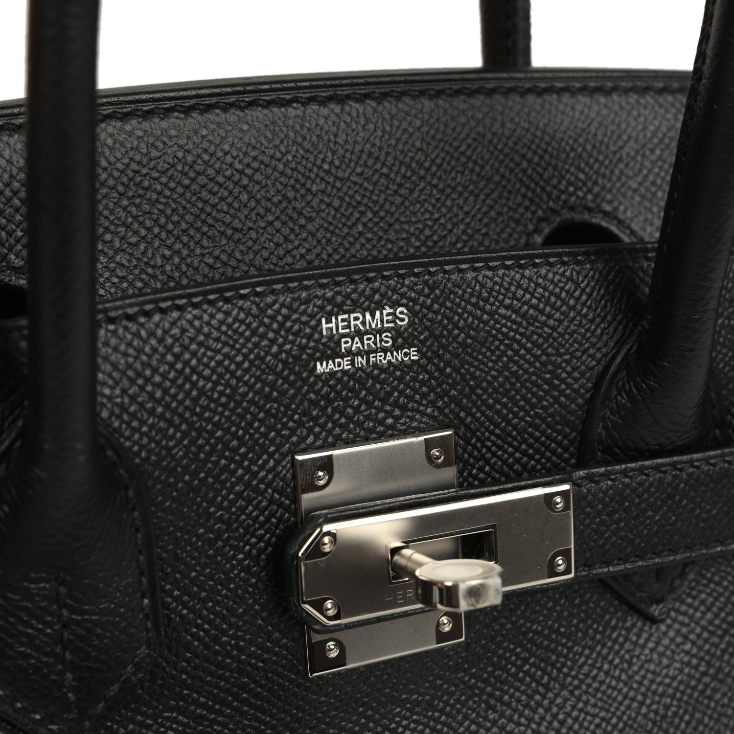 Birkin 30 Black Epsom Palladium Hardware Bag
