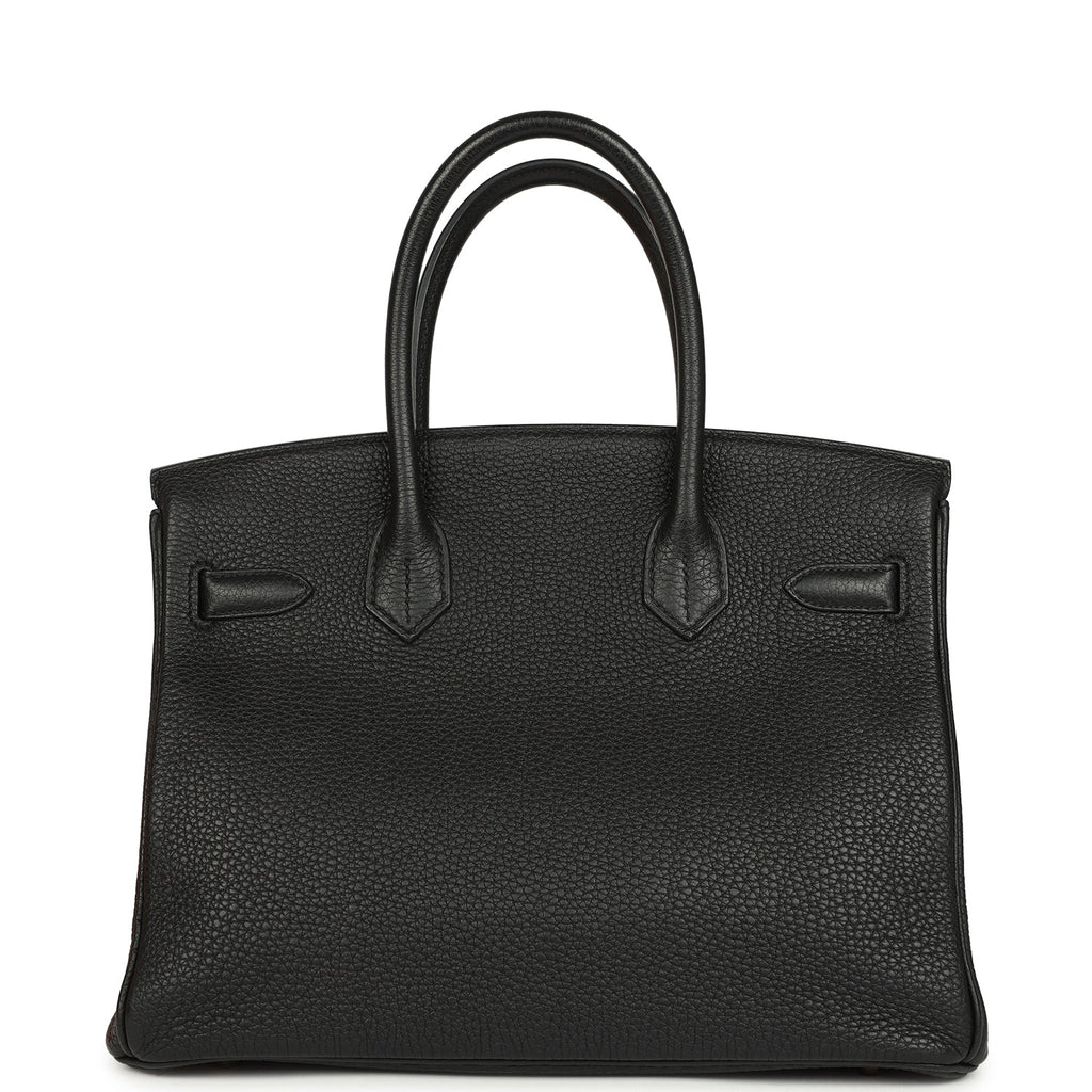 Birkin 30 Black Togo Rose Gold Hardware Bag