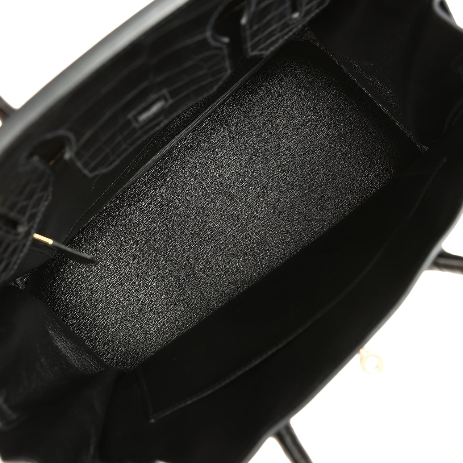 Birkin 30 Black Togo and Matte Alligator Touch Gold Hardware Bag