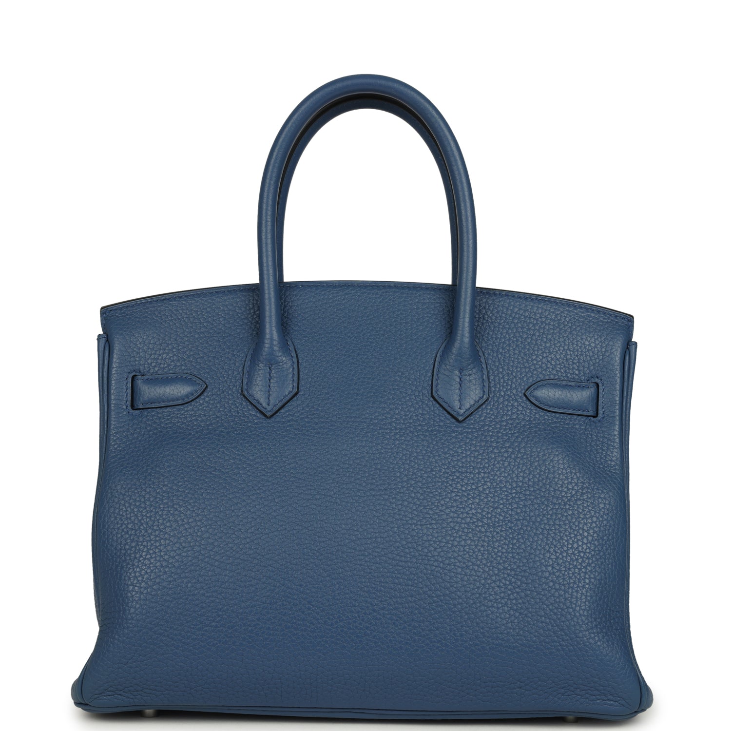 Birkin 30 Bleu Agate Clemence Palladium Hardware Bag