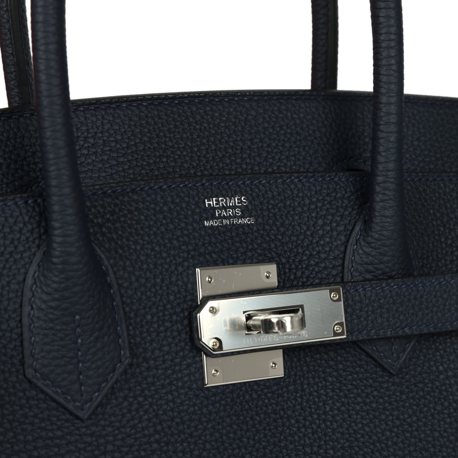 Birkin 30 Bleu Nuit Togo Palladium Hardware Bag