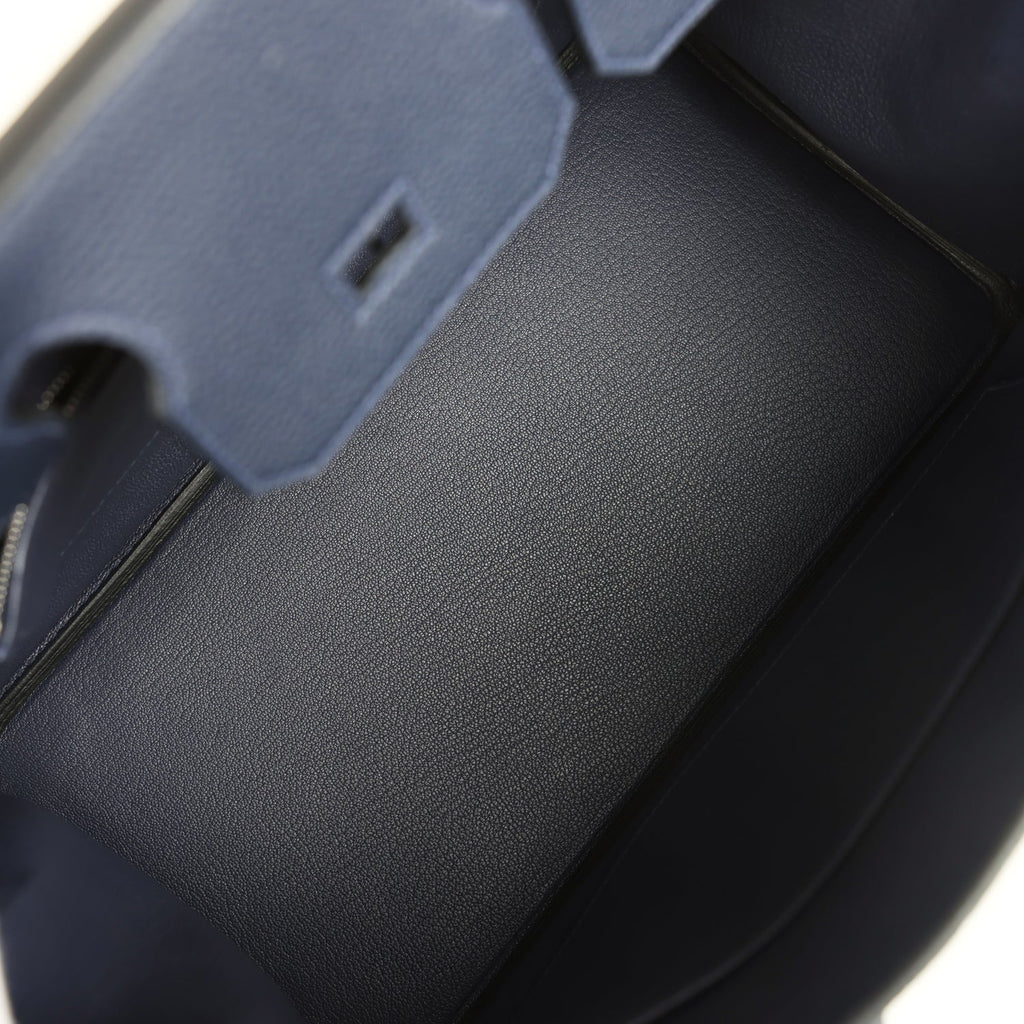 Birkin 30 Bleu Nuit Togo Palladium Hardware Bag