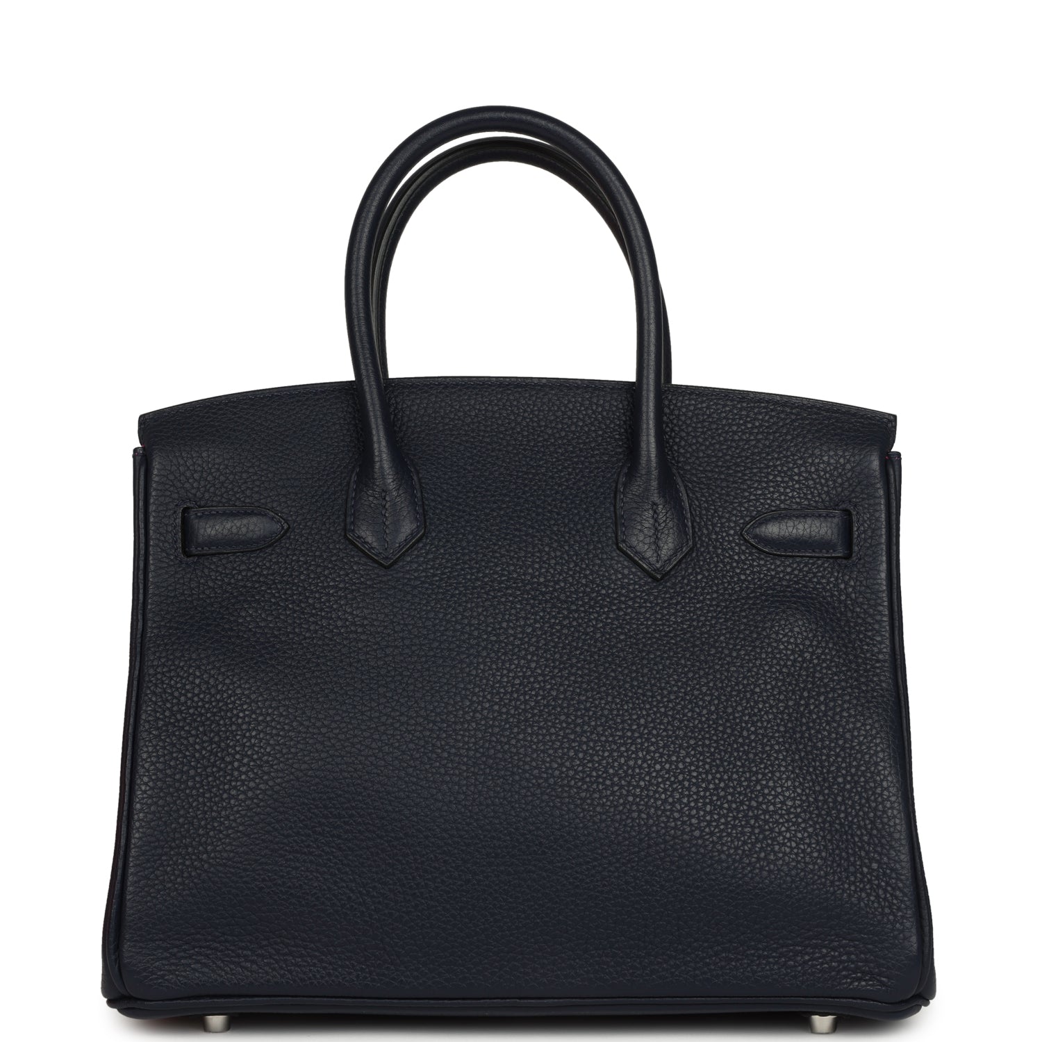 Birkin 30 Bleu Nuit Verso Togo Palladium Hardware Bag