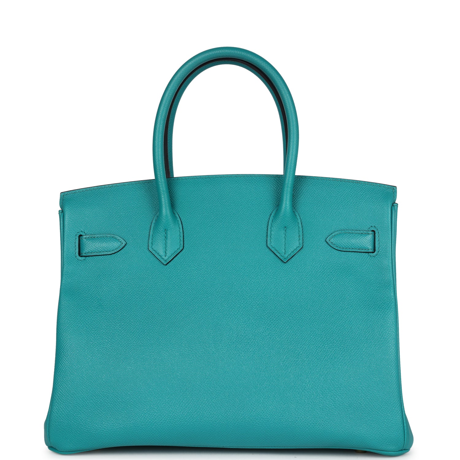 Birkin 30 Bleu Paon Epsom Gold Hardware Bag