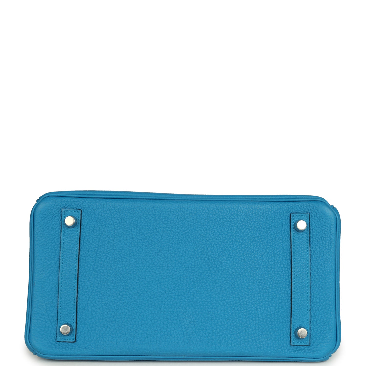 Birkin 30 Bleu Zanzibar Verso Togo Palladium Hardware Bag