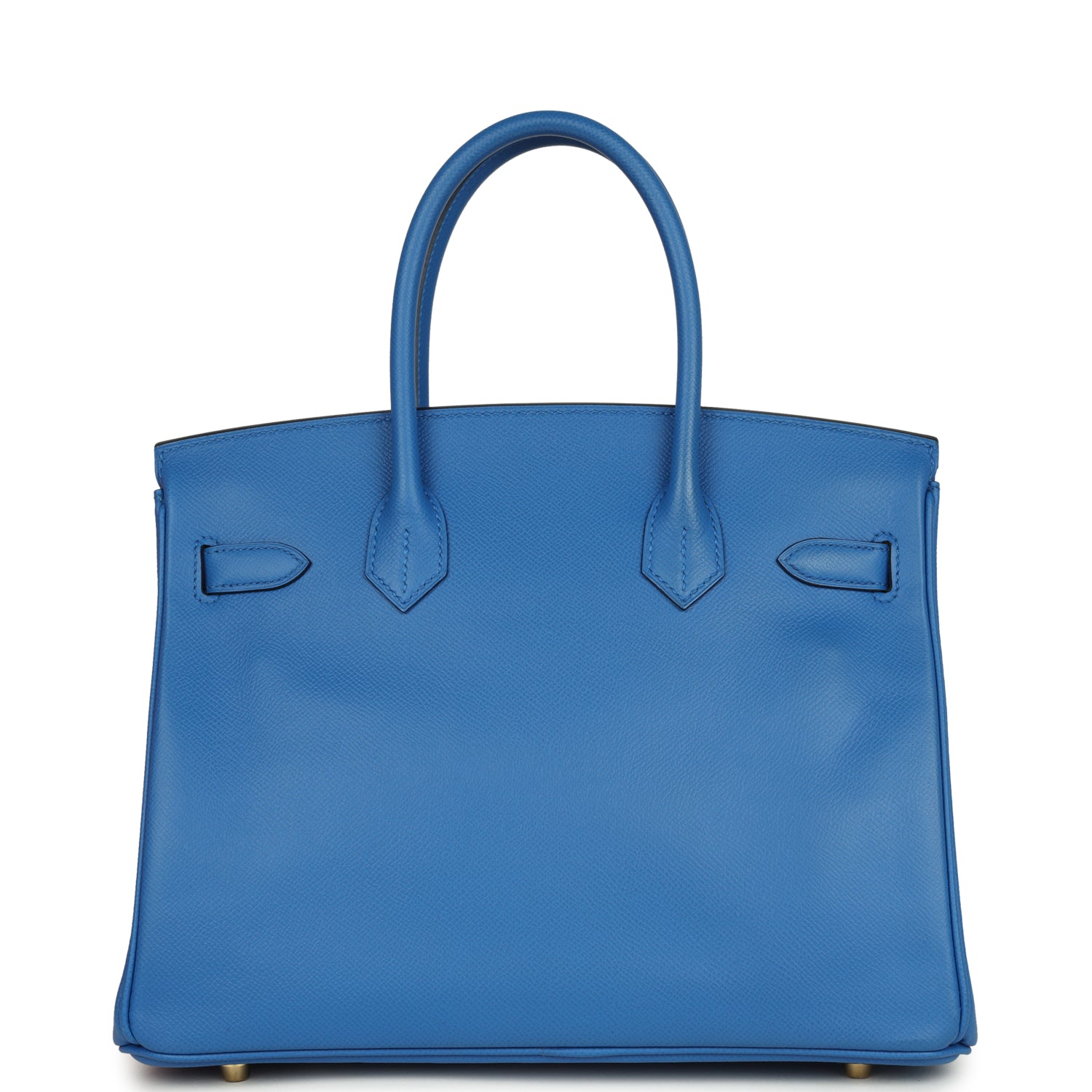 Birkin 30 Bleu Zellige Epsom Gold Hardware Bag