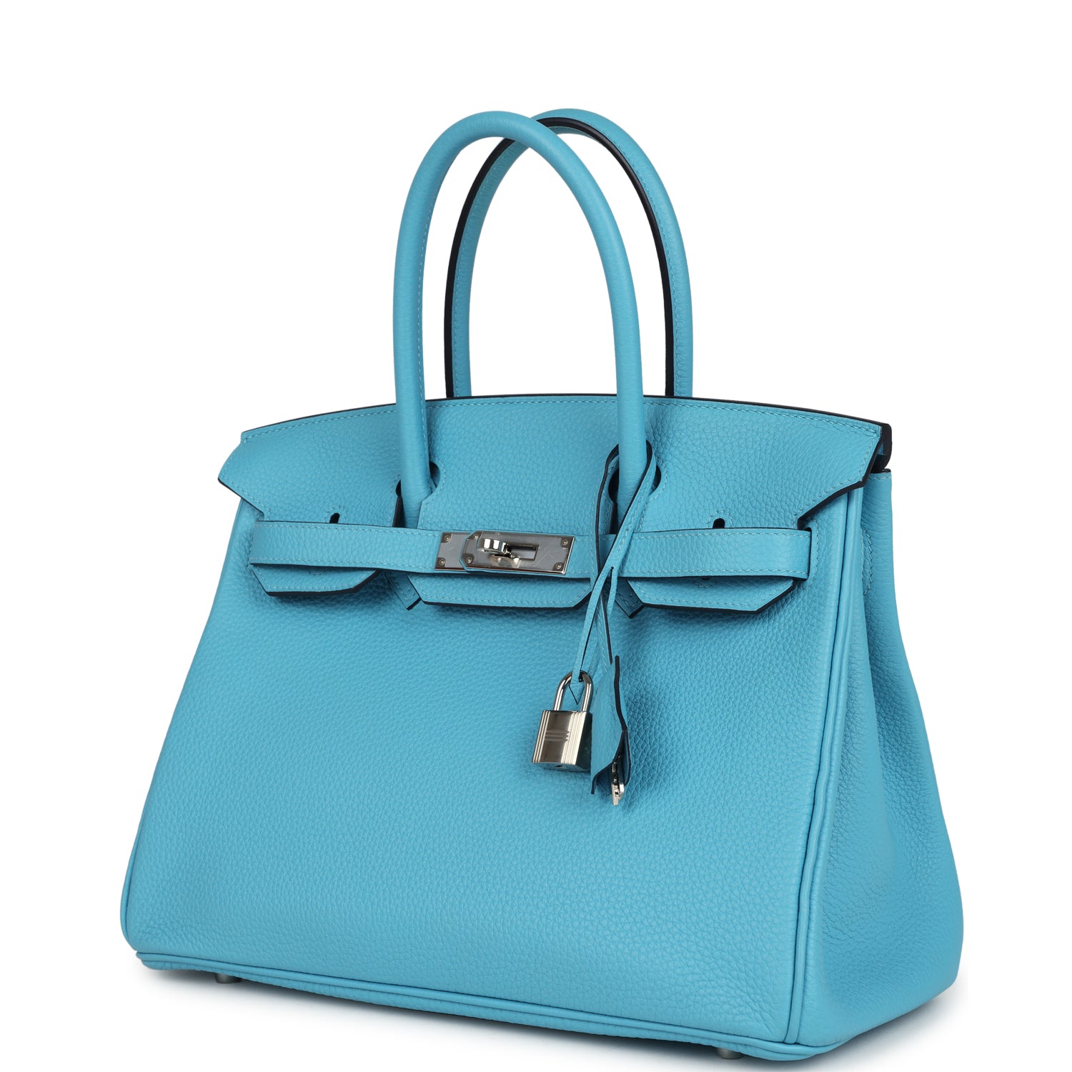 Birkin 30 Bleu du Nord Togo Palladium Hardware Bag