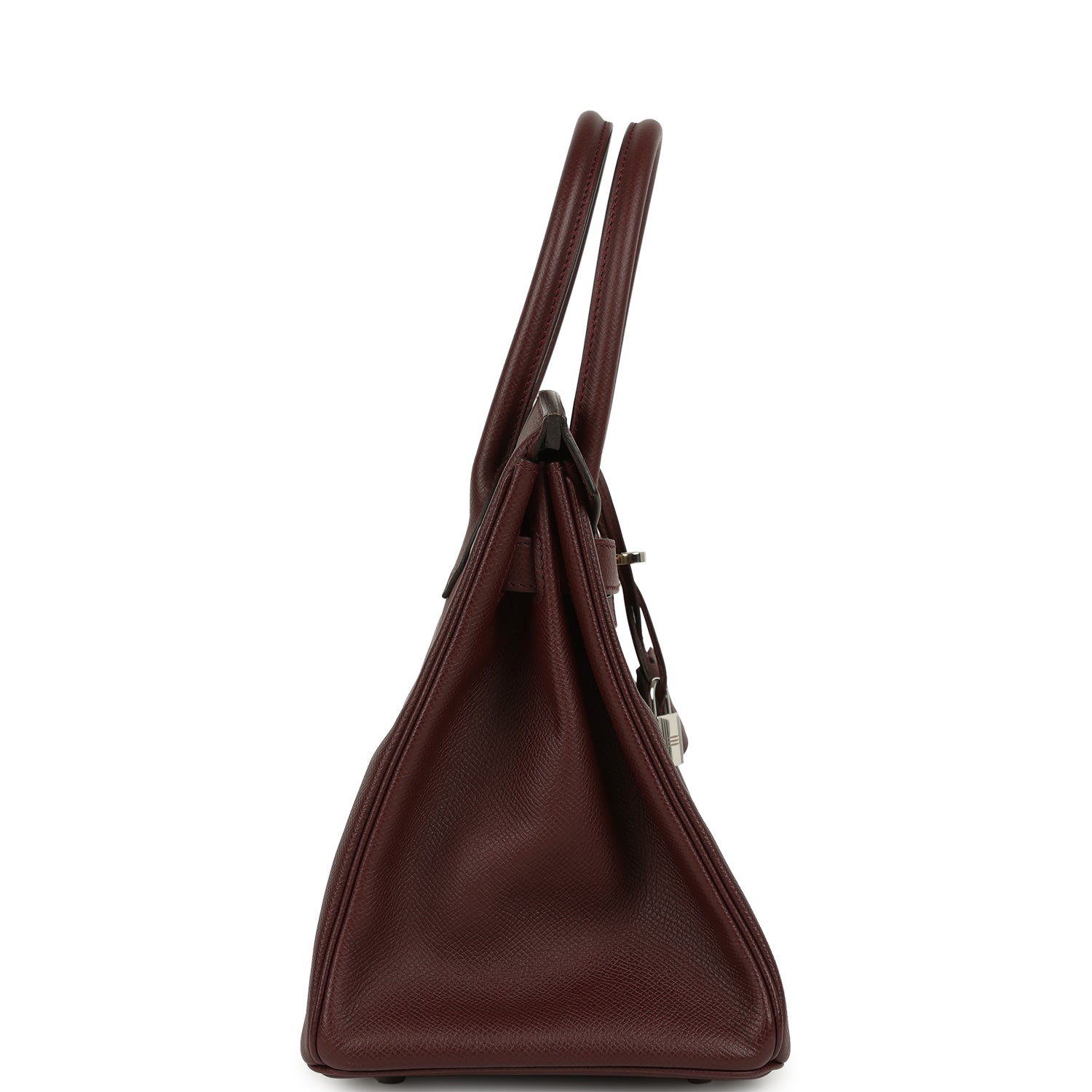 Birkin 30 Bordeaux Epsom Palladium Hardware Bag