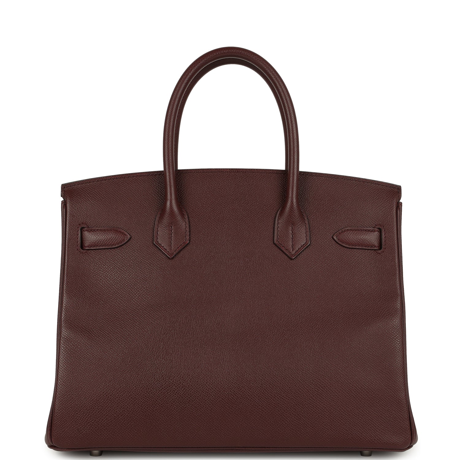 Birkin 30 Bordeaux Epsom Palladium Hardware Bag