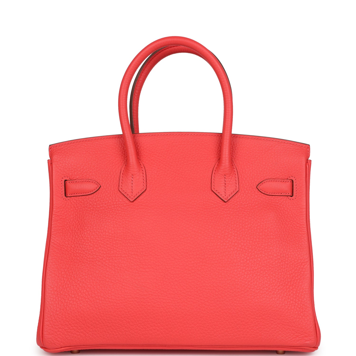 Birkin 30 Bougainvillea Clemence Gold Hardware Bag