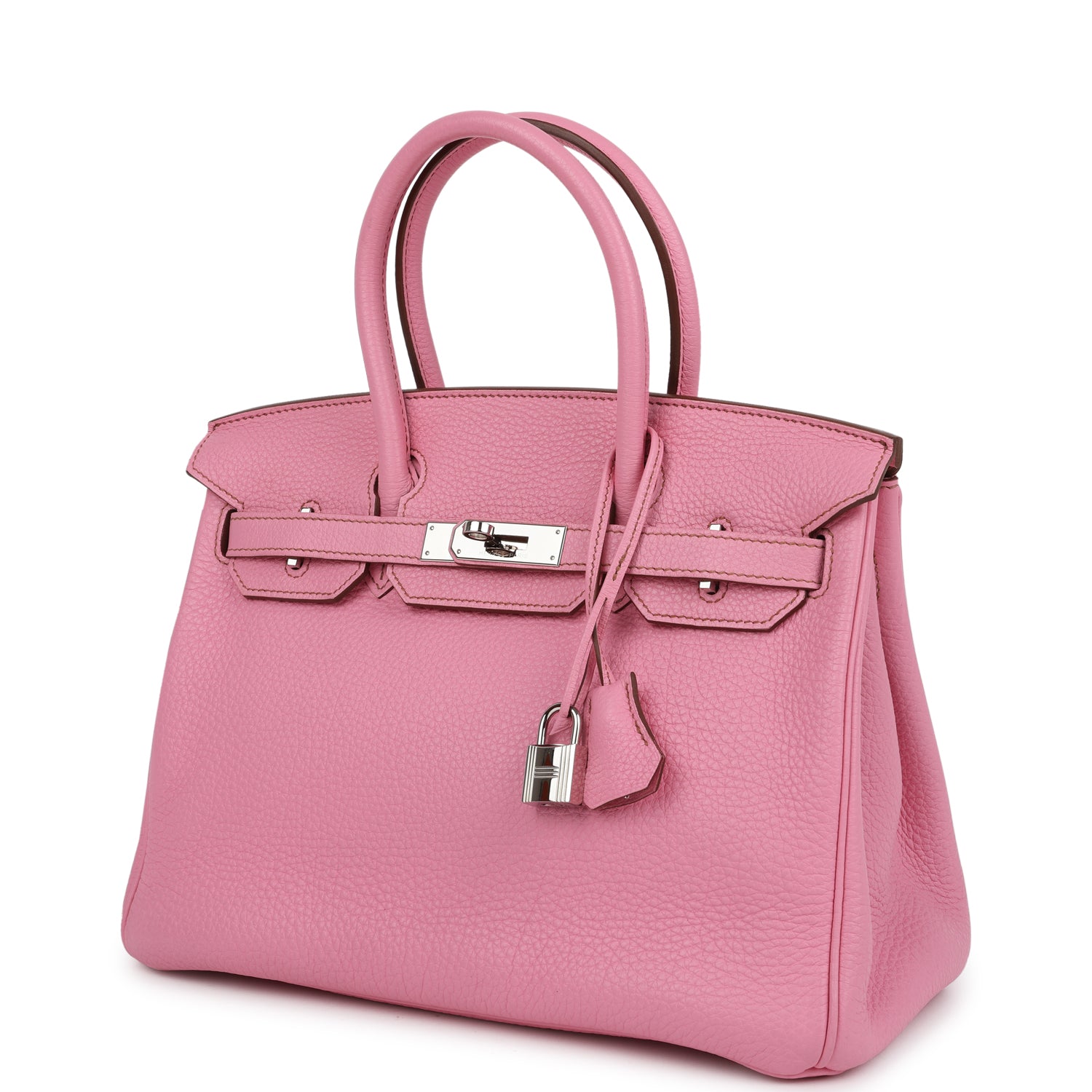 Birkin 30 Bubblegum Togo Palladium Hardware Bag