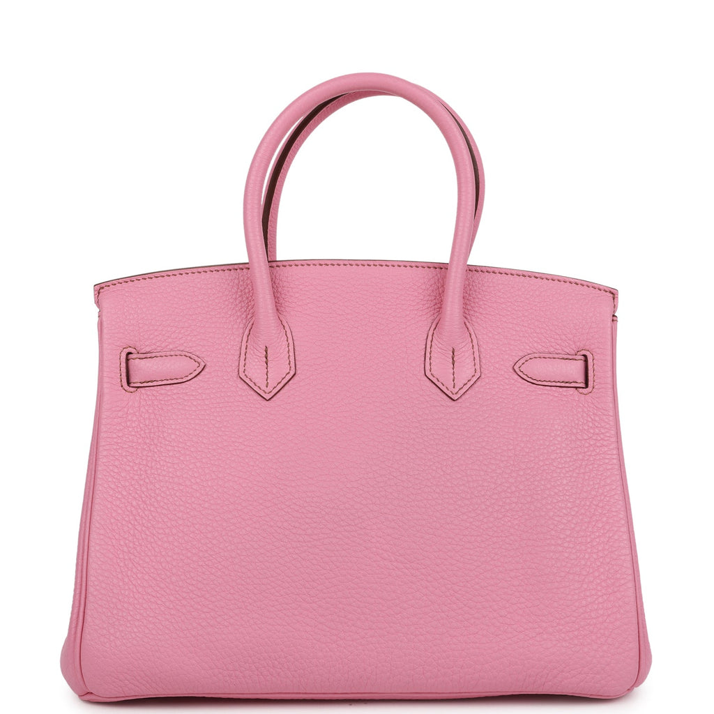 Birkin 30 Bubblegum Togo Palladium Hardware Bag