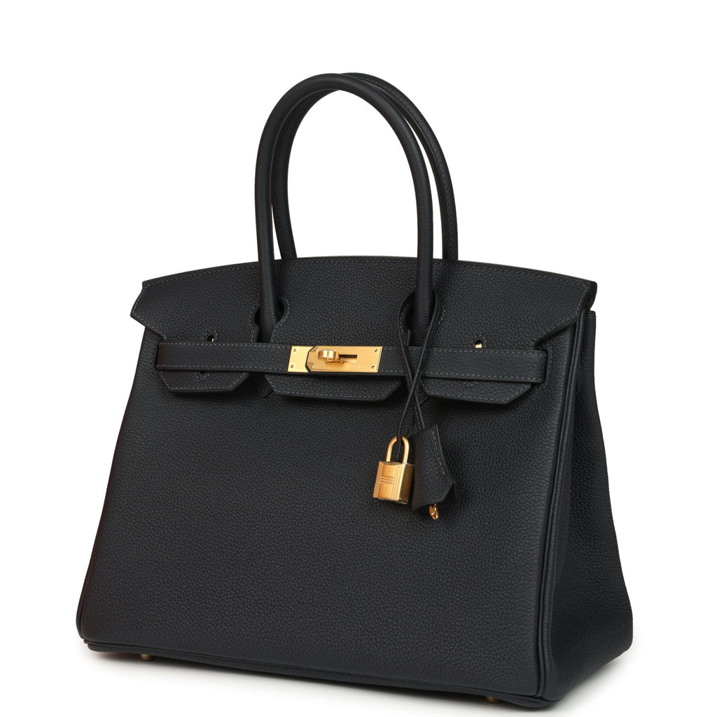 Birkin 30 Caban Togo Brushed Gold Hardware Bag