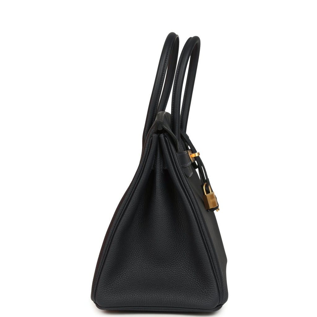 Birkin 30 Caban Togo Brushed Gold Hardware Bag