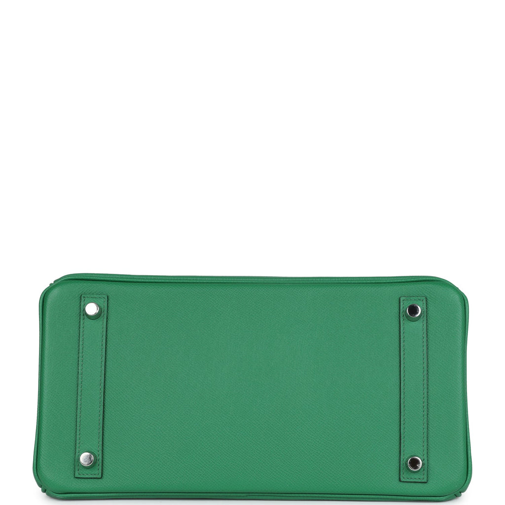 Birkin 30 Cactus Epsom Palladium Hardware Bag
