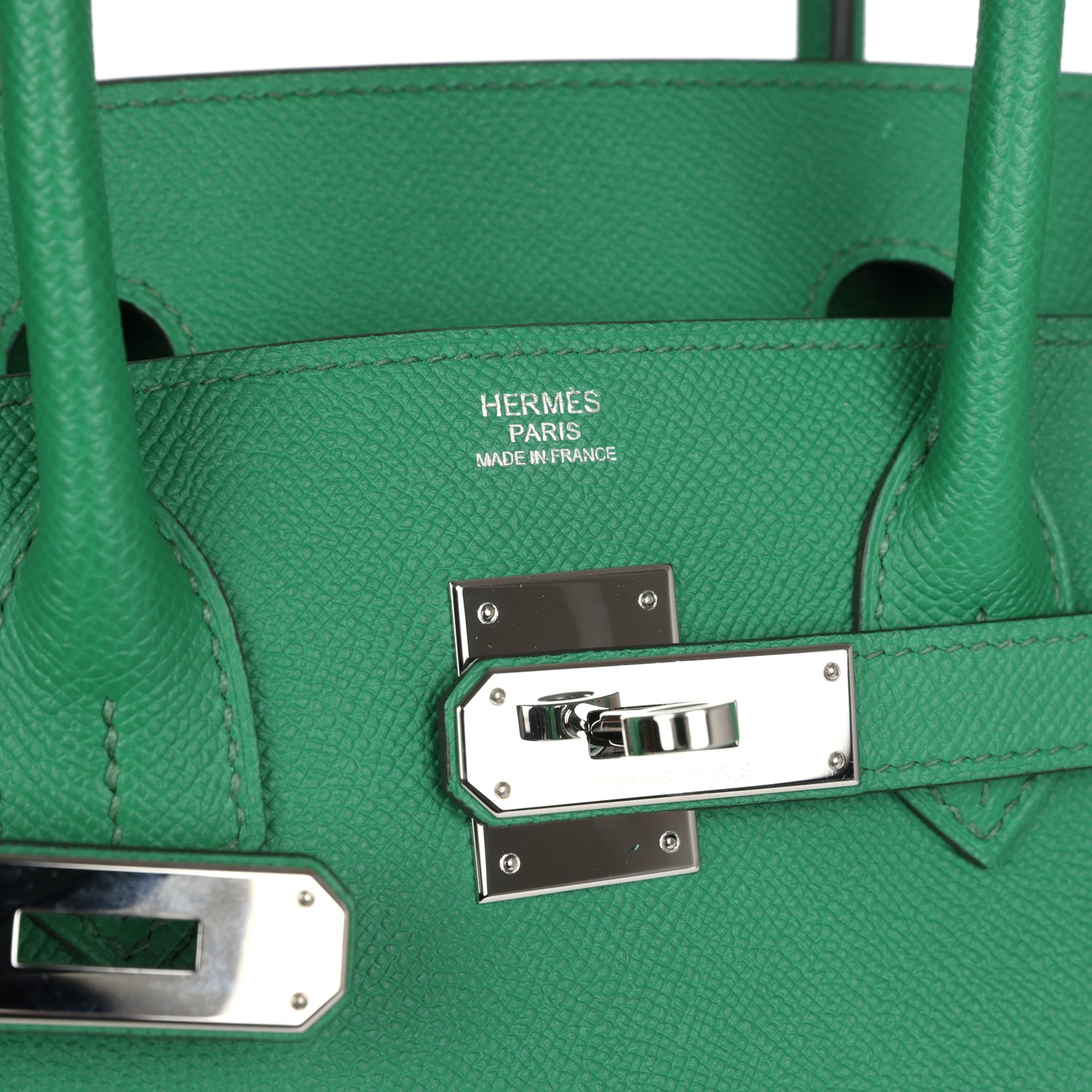 Birkin 30 Cactus Epsom Palladium Hardware Bag