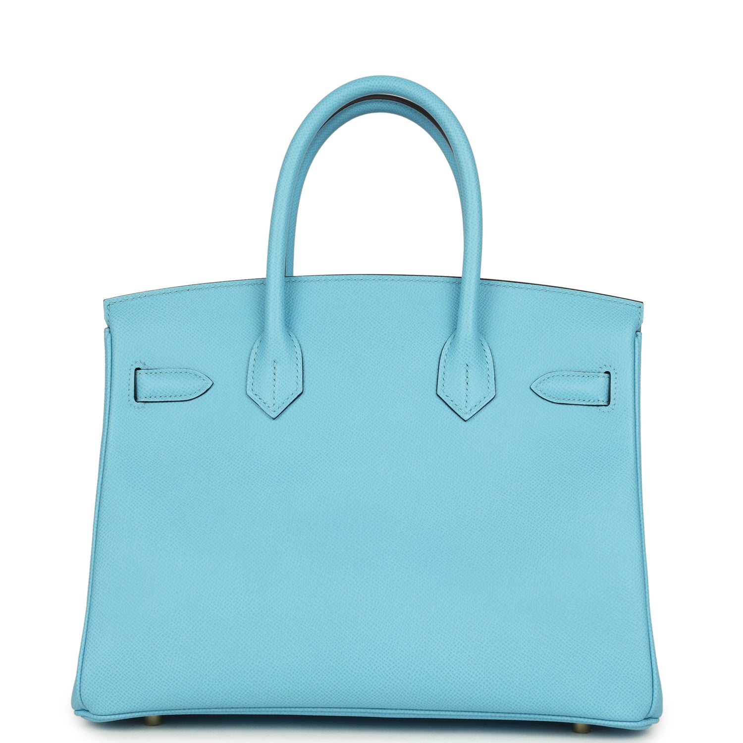Birkin 30 Celeste Epsom Gold Hardware Bag