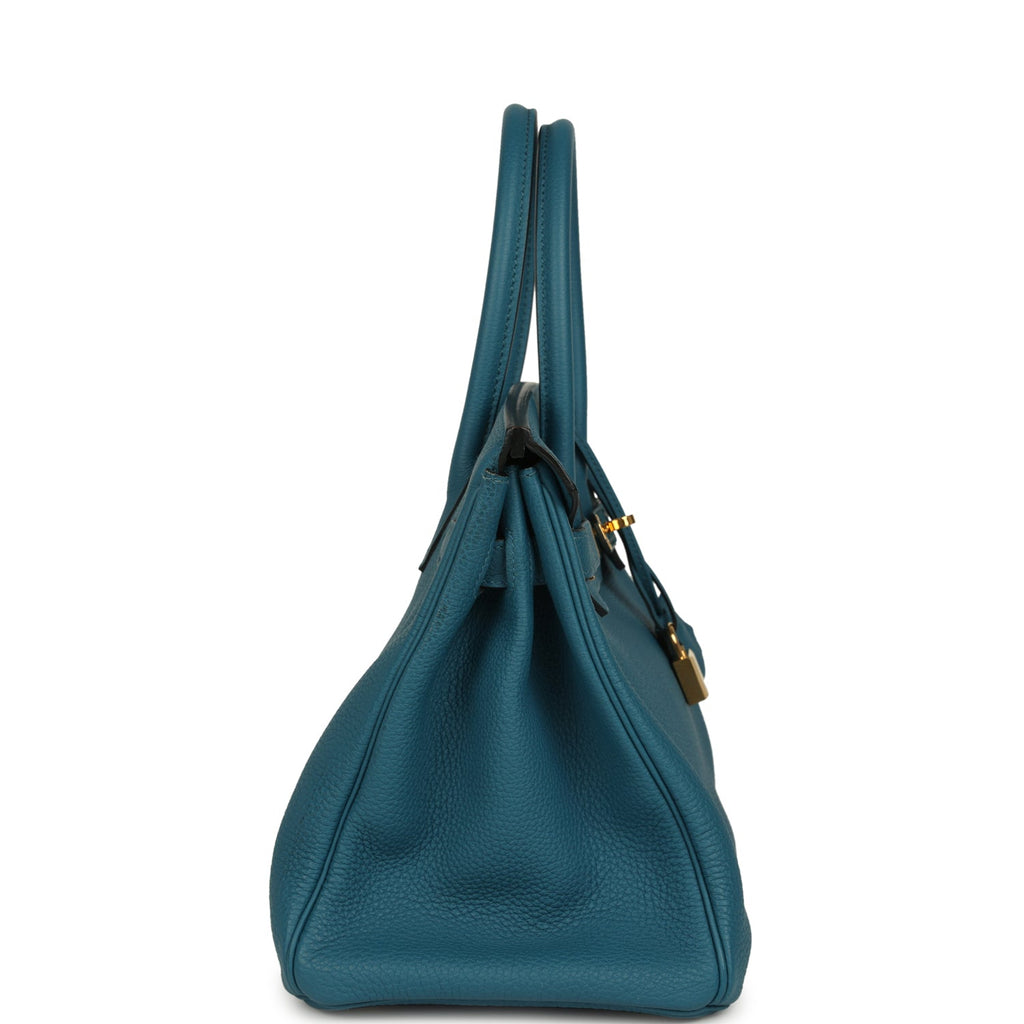 Birkin 30 Cobalt Togo Gold Hardware Bag