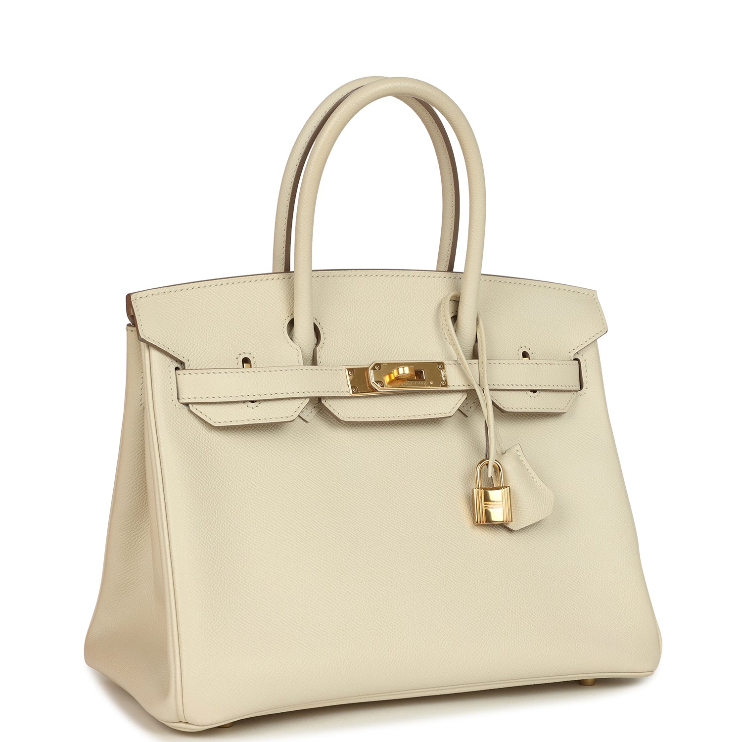 Birkin 30 Craie Epsom Gold Hardware Bag