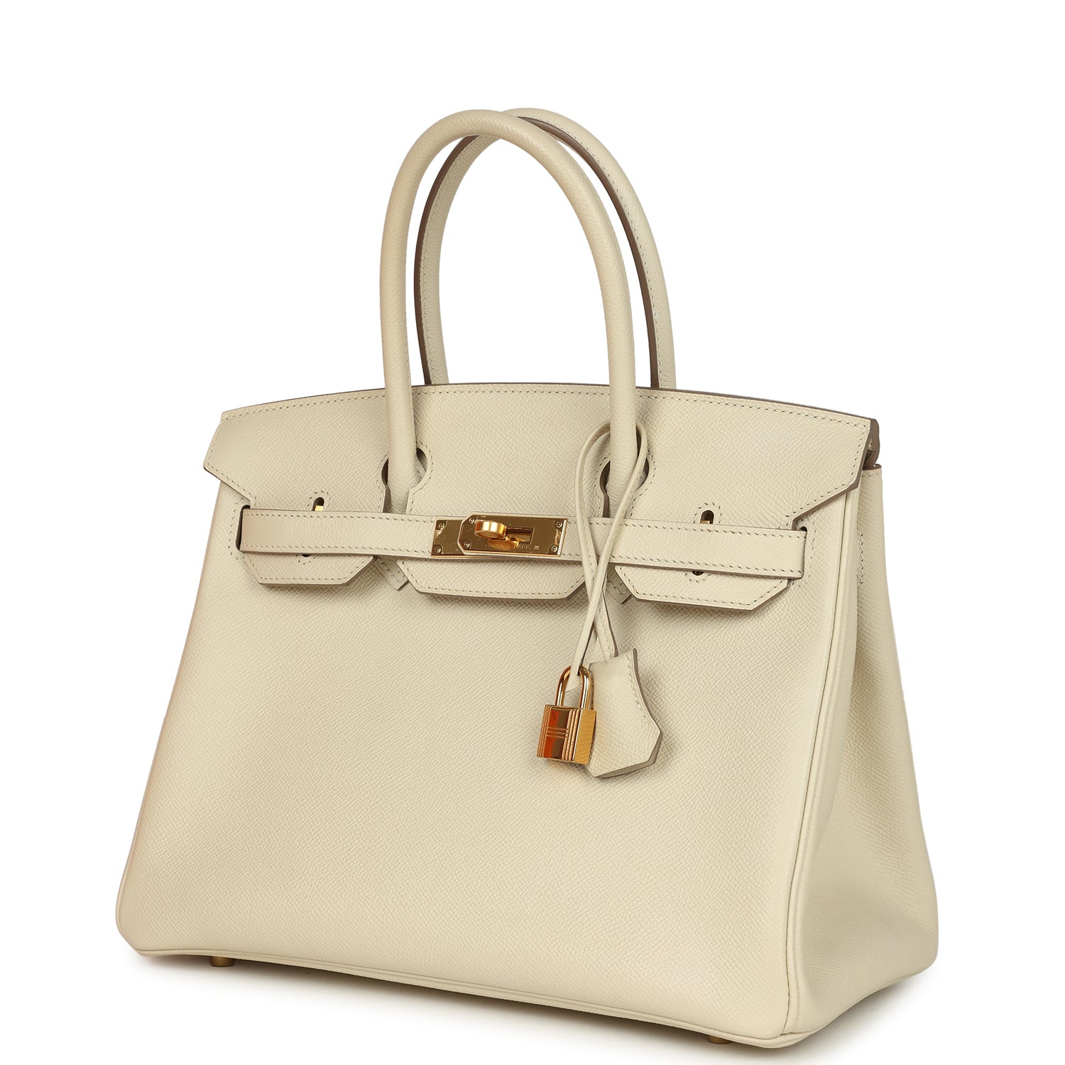 Birkin 30 Craie Epsom Gold Hardware Bag