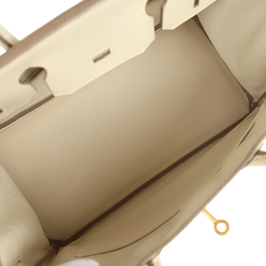 Birkin 30 Craie Epsom Gold Hardware Bag